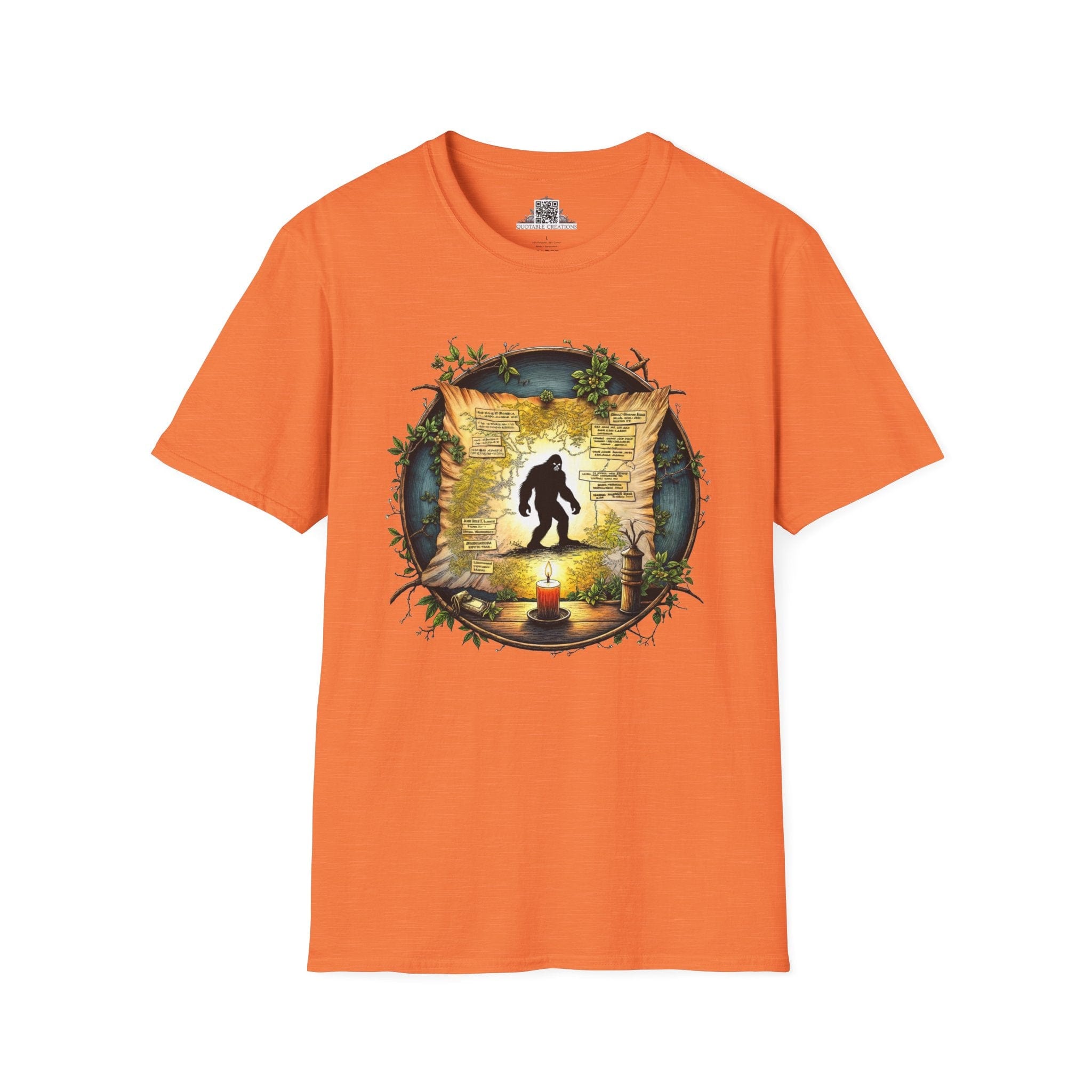 Printify T-Shirt S / Heather Orange Uncover the Myth - Bigfoot & Legends T-Shirt