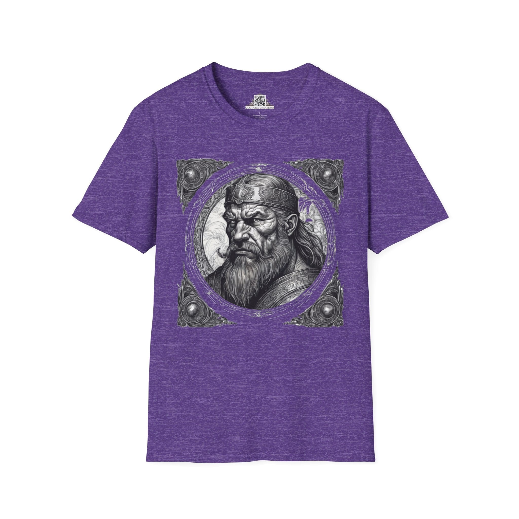 Printify T-Shirt S / Heather Purple Beowulf Heroes & Quests - T-Shirt