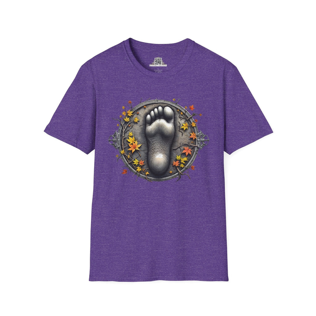 Printify T-Shirt S / Heather Purple Bigfoot Lives - Bigfoot & Legends T-Shirt