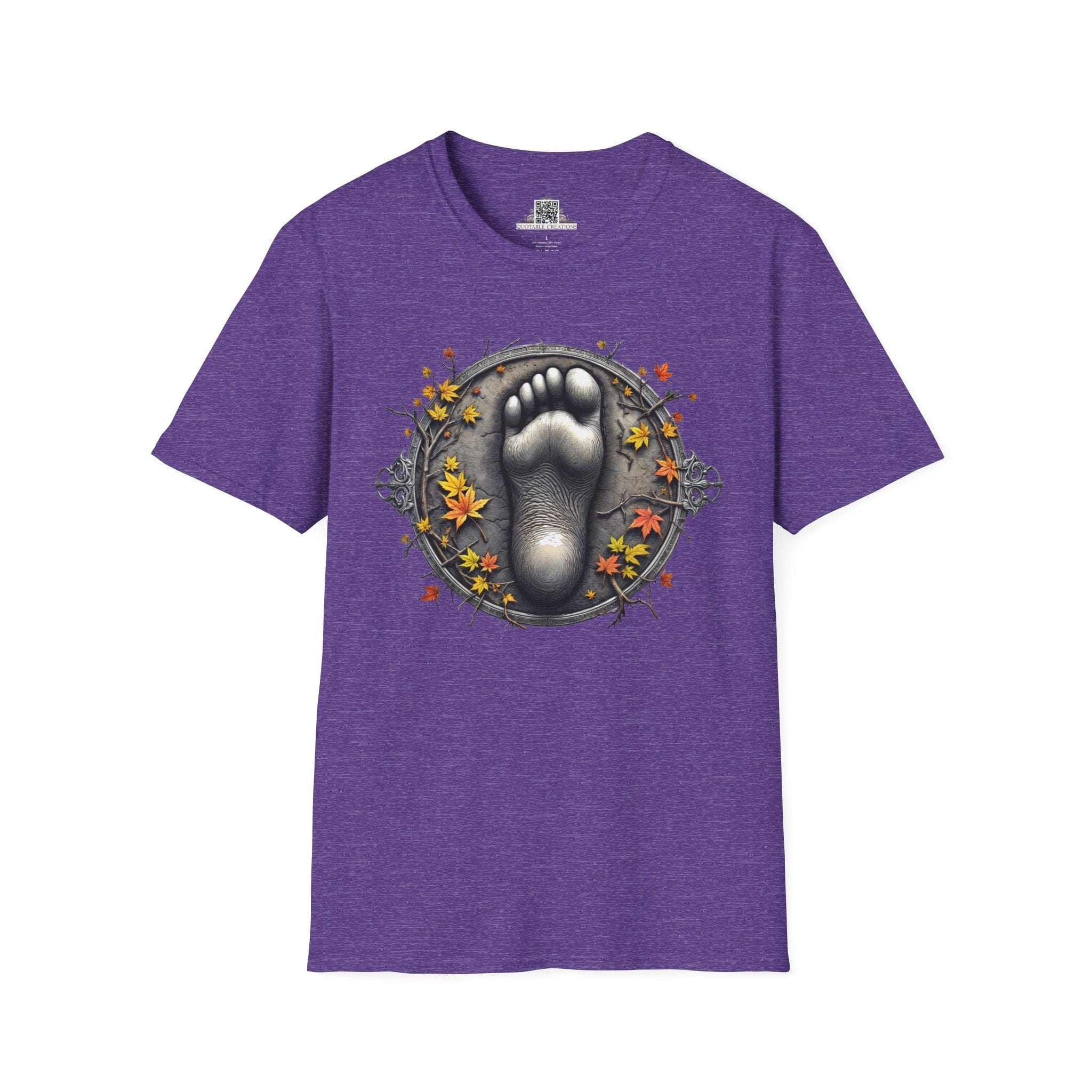 Printify T-Shirt S / Heather Purple Bigfoot Lives - Bigfoot & Legends T-Shirt
