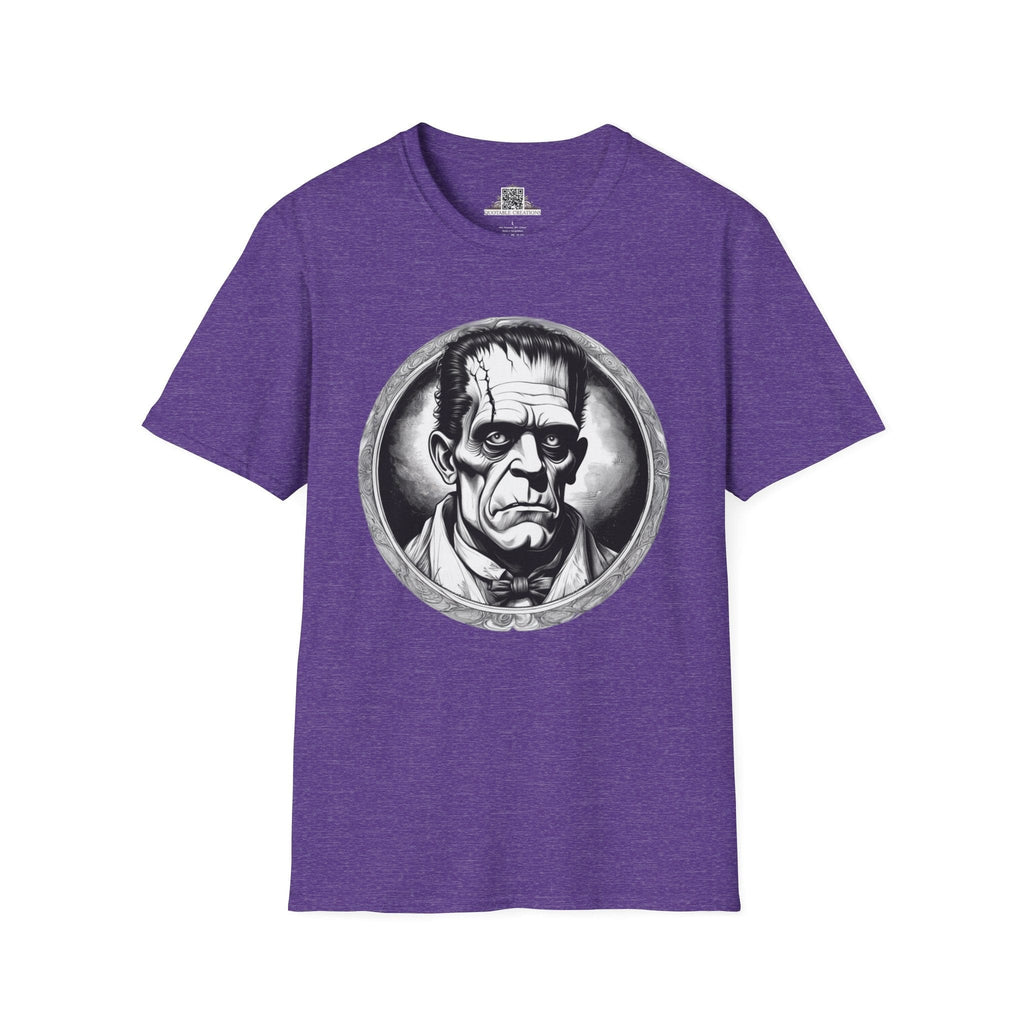 Printify T-Shirt S / Heather Purple Frankenstein Mysteries & Monsters T-Shirt