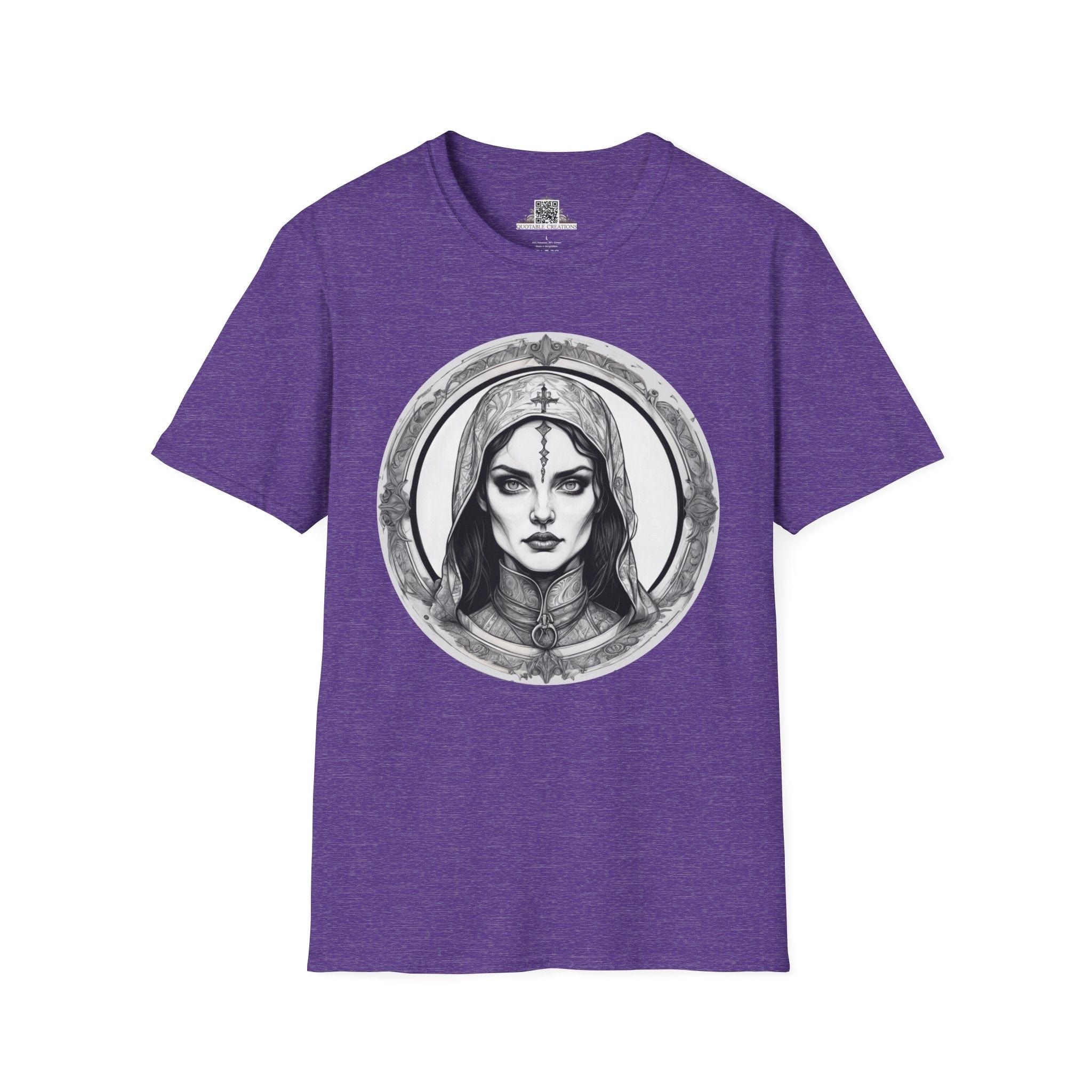 Printify T-Shirt S / Heather Purple Morgana Heroes & Quests - T-Shirt