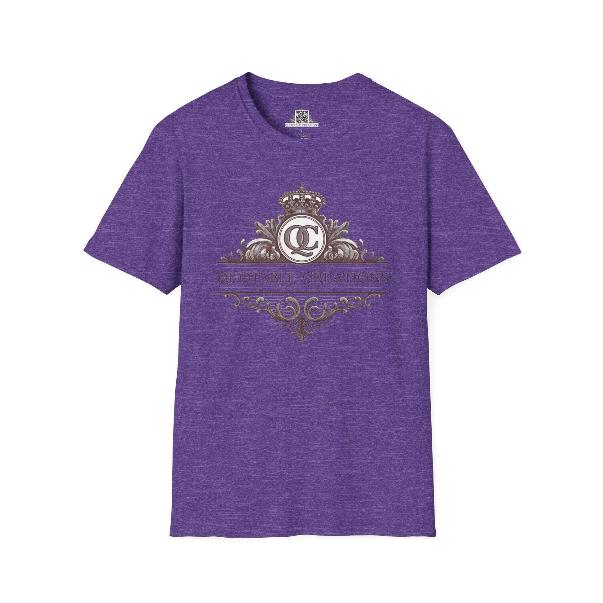 Printify T-Shirt S / Heather Purple Quotable Creations - T-Shirt