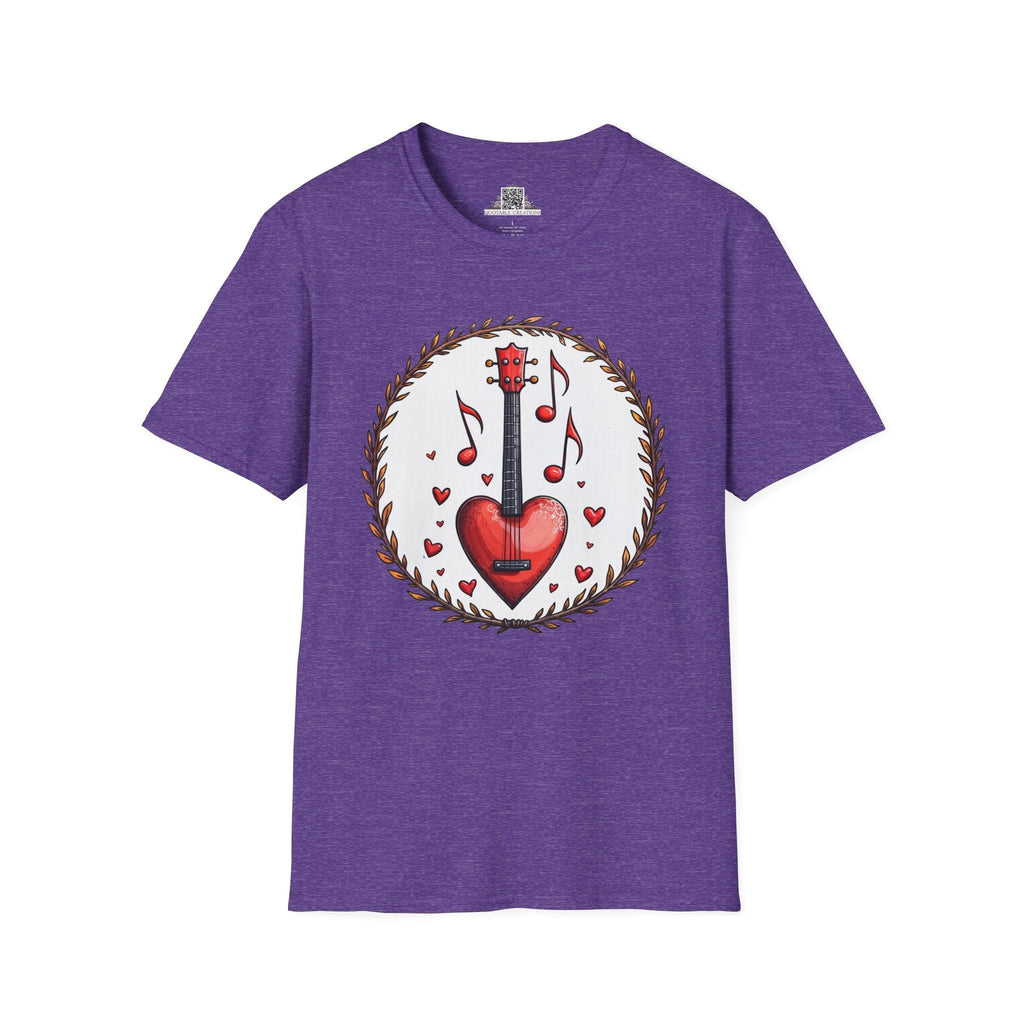 Printify T-Shirt S / Heather Purple Sweet Symphony Music - Love & Fun T-Shirt