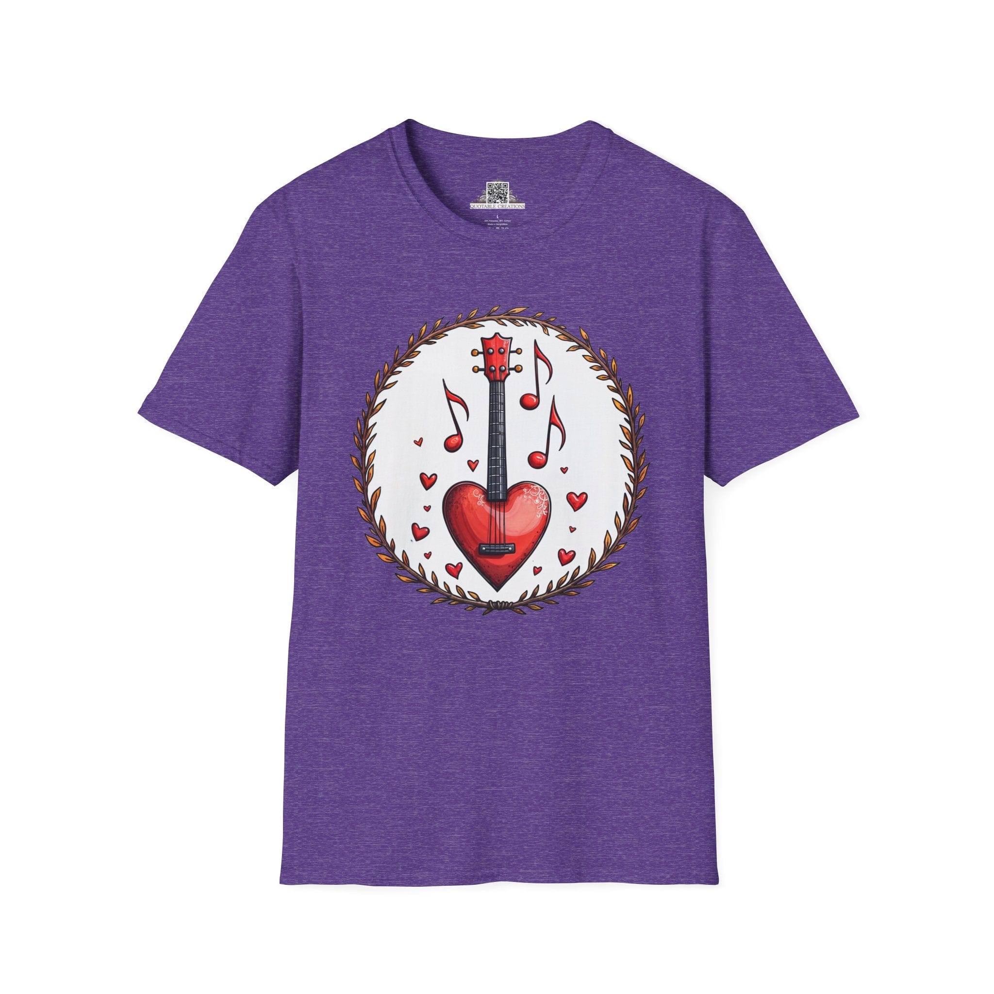 Printify T-Shirt S / Heather Purple Sweet Symphony Music - Love & Fun T-Shirt