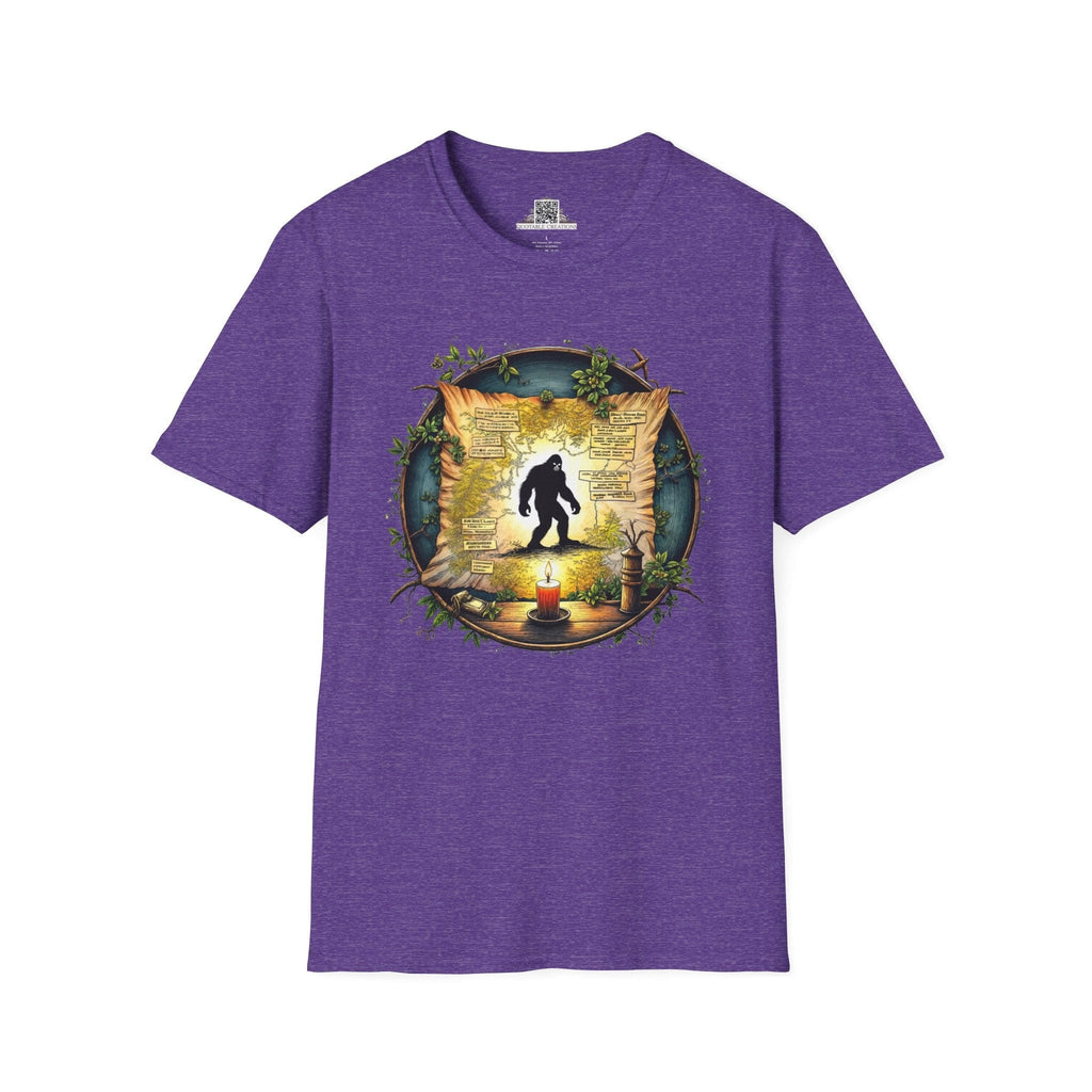Printify T-Shirt S / Heather Purple Uncover the Myth - Bigfoot & Legends T-Shirt