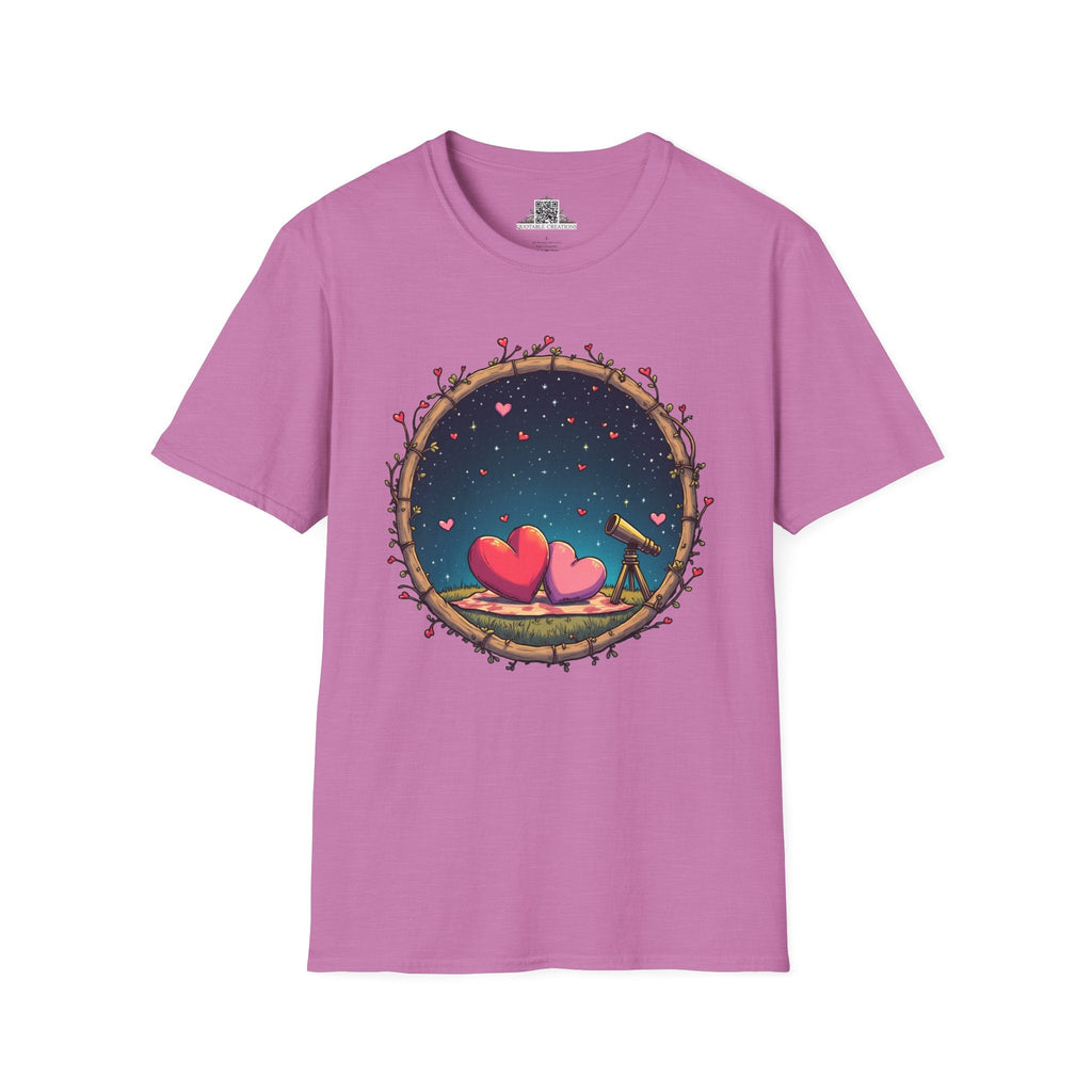 Printify T-Shirt S / Heather Radiant Orchid Astrological Love - Love & Fun T-Shirt