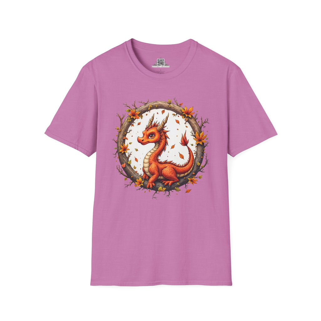 Printify T-Shirt S / Heather Radiant Orchid Autumnfire  - Dragons & Magic T-Shirt