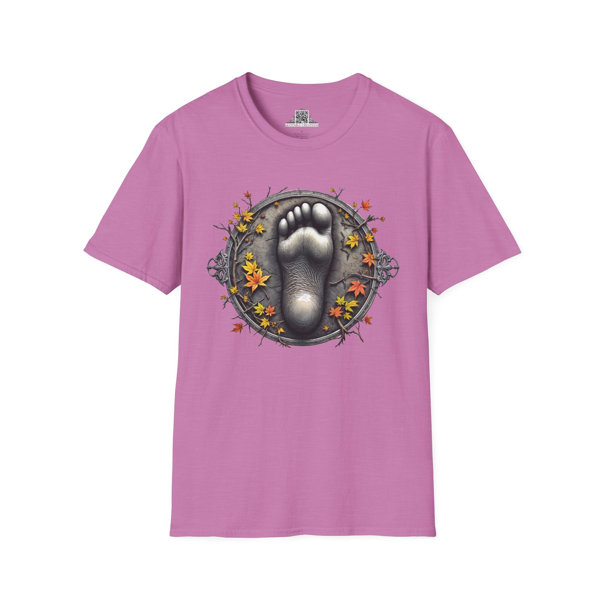 Printify T-Shirt S / Heather Radiant Orchid Bigfoot Lives - Bigfoot & Legends T-Shirt