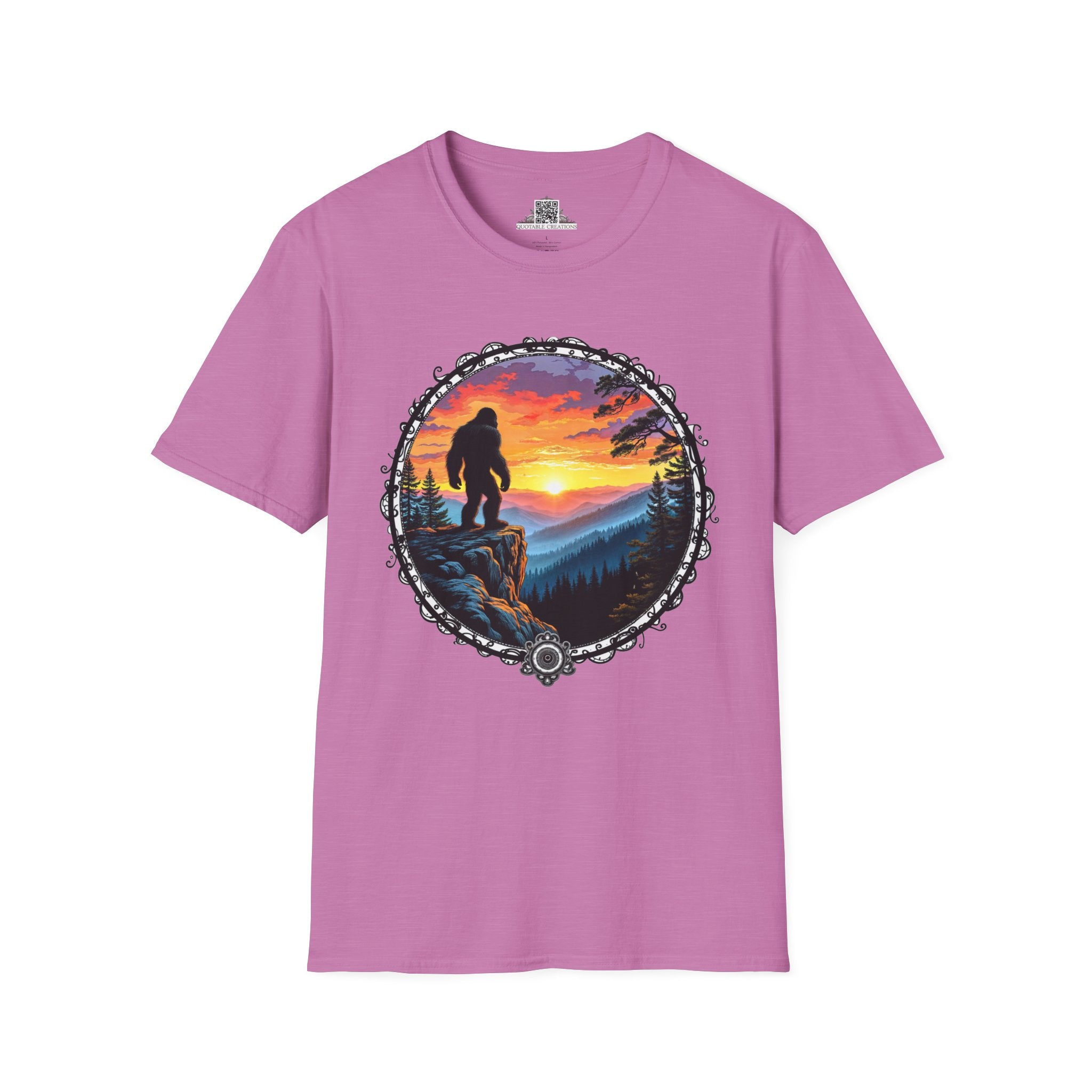 Printify T-Shirt S / Heather Radiant Orchid Capture the Legend - Bigfoot & Legends T-Shirt