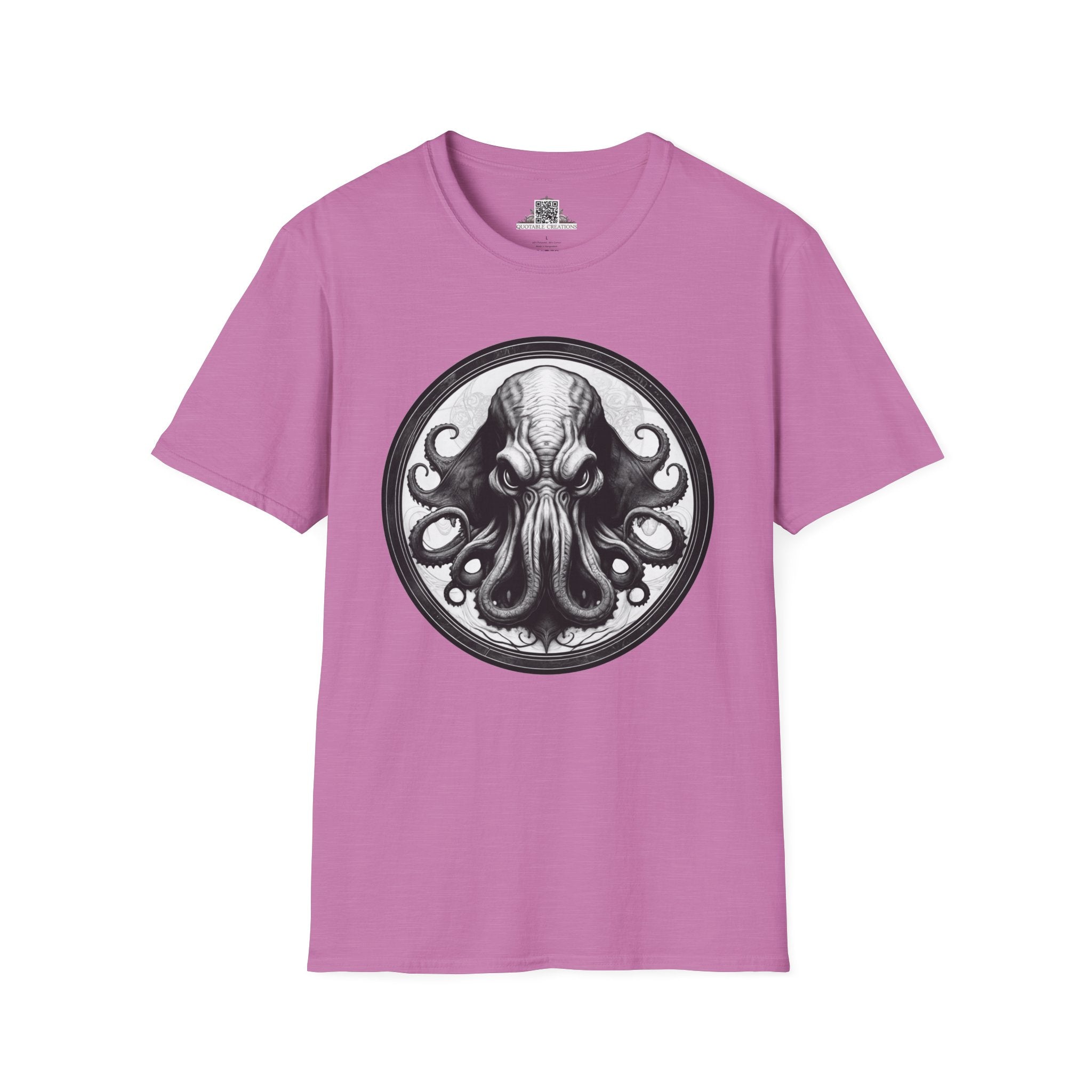 Printify T-Shirt S / Heather Radiant Orchid Cthulhu Heroes & Quests - T-Shirt