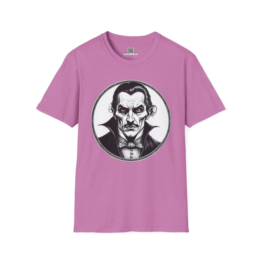 Printify T-Shirt S / Heather Radiant Orchid Dracula Mysteries & Monsters - T-Shirt