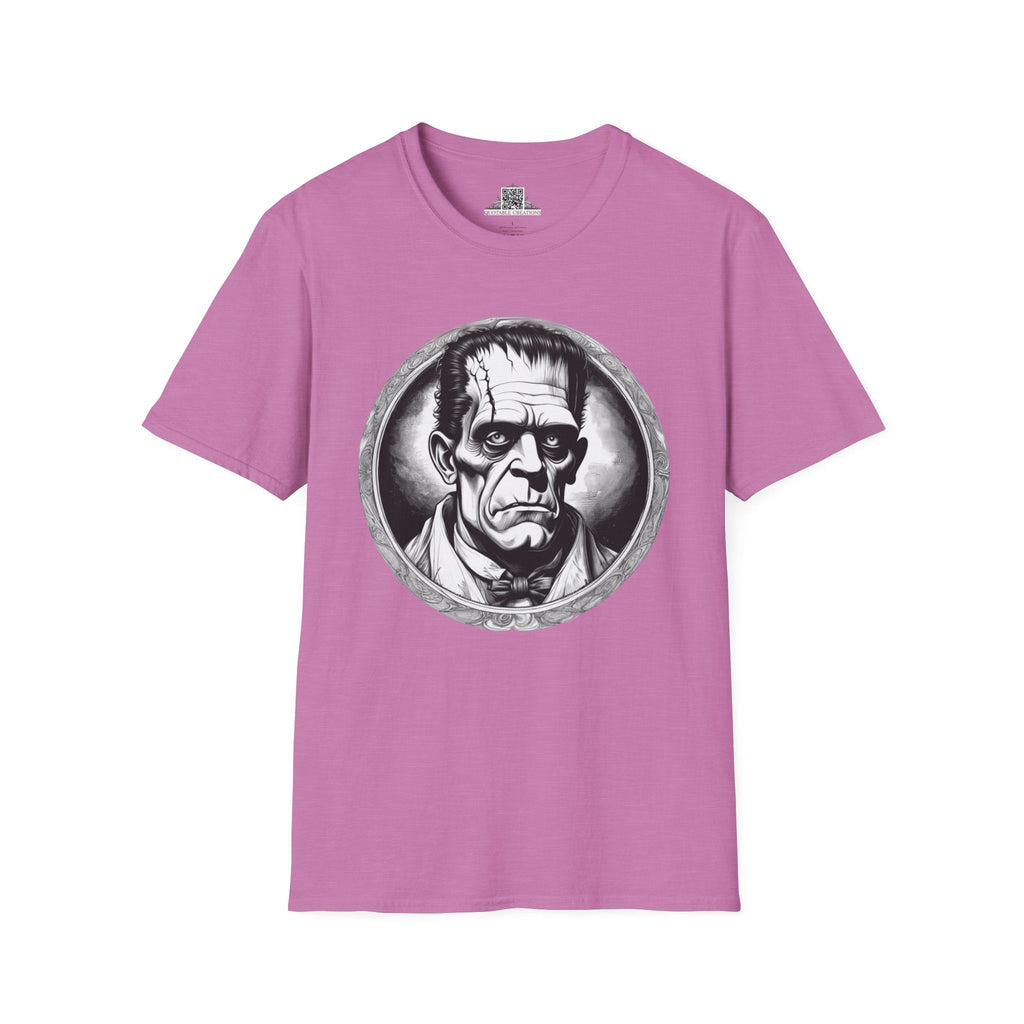 Printify T-Shirt S / Heather Radiant Orchid Frankenstein Mysteries & Monsters T-Shirt