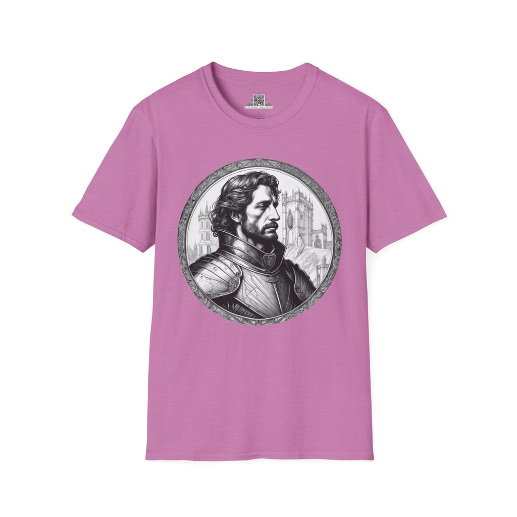 Printify T-Shirt S / Heather Radiant Orchid Lancelot - Heroes & Quests T-Shirt