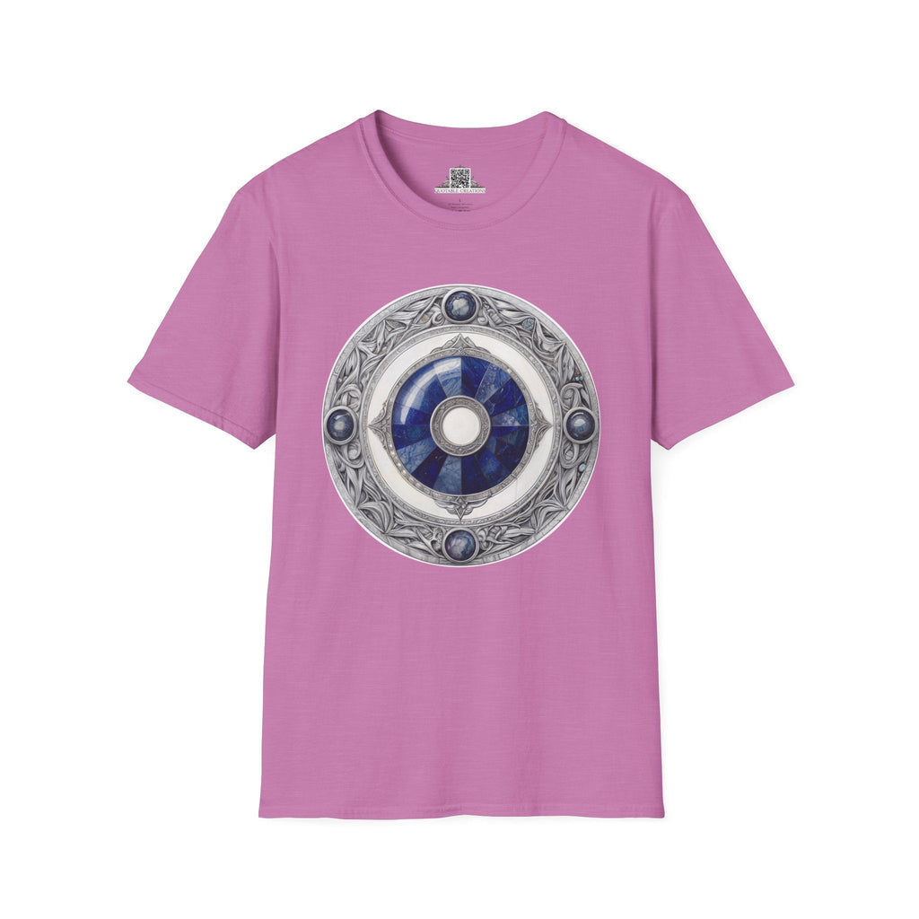 Printify T-Shirt S / Heather Radiant Orchid Lapis Lazuli - Crystals & Gemstones T-Shirt