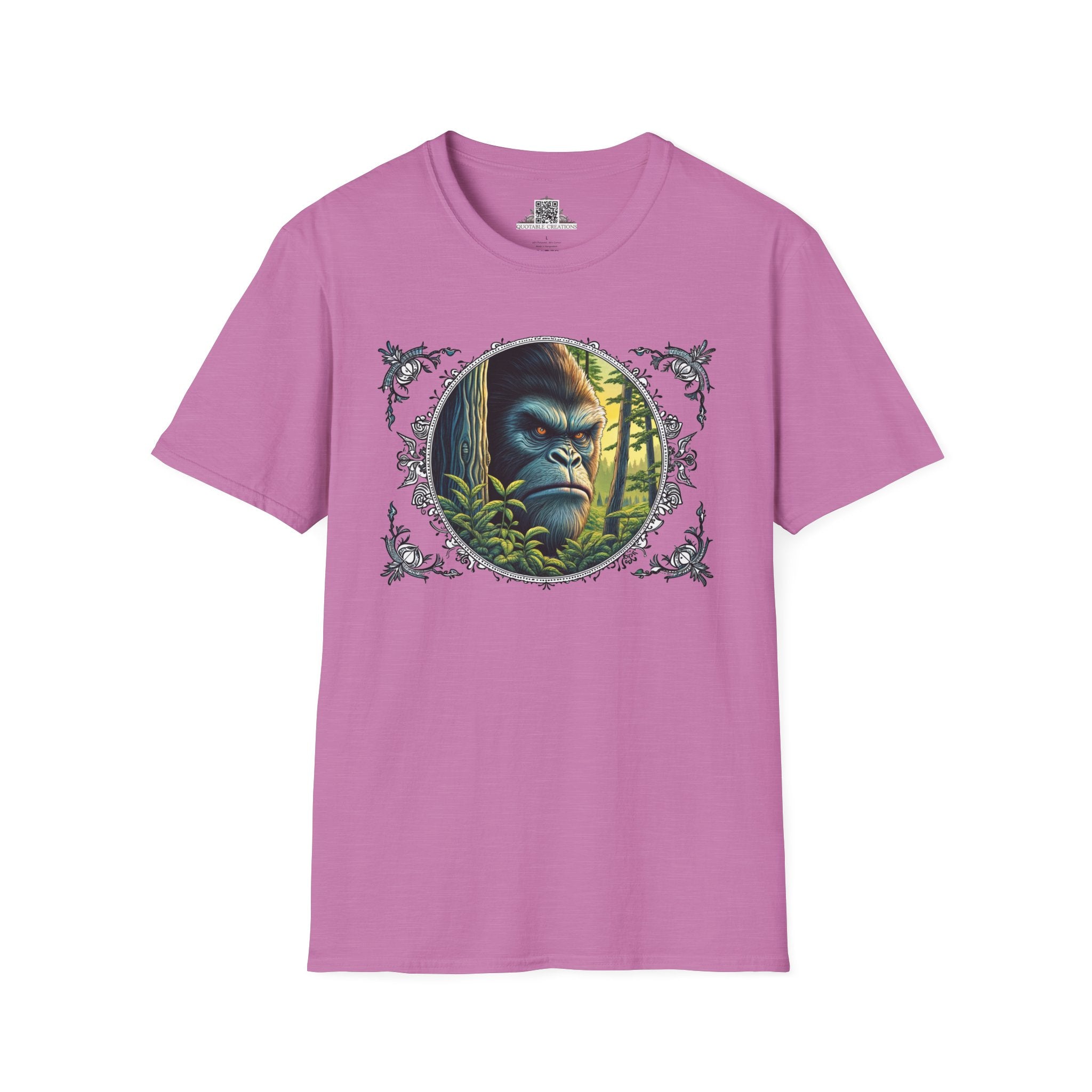 Printify T-Shirt S / Heather Radiant Orchid Legends Are Real - Bigfoot & Legends T-Shirt