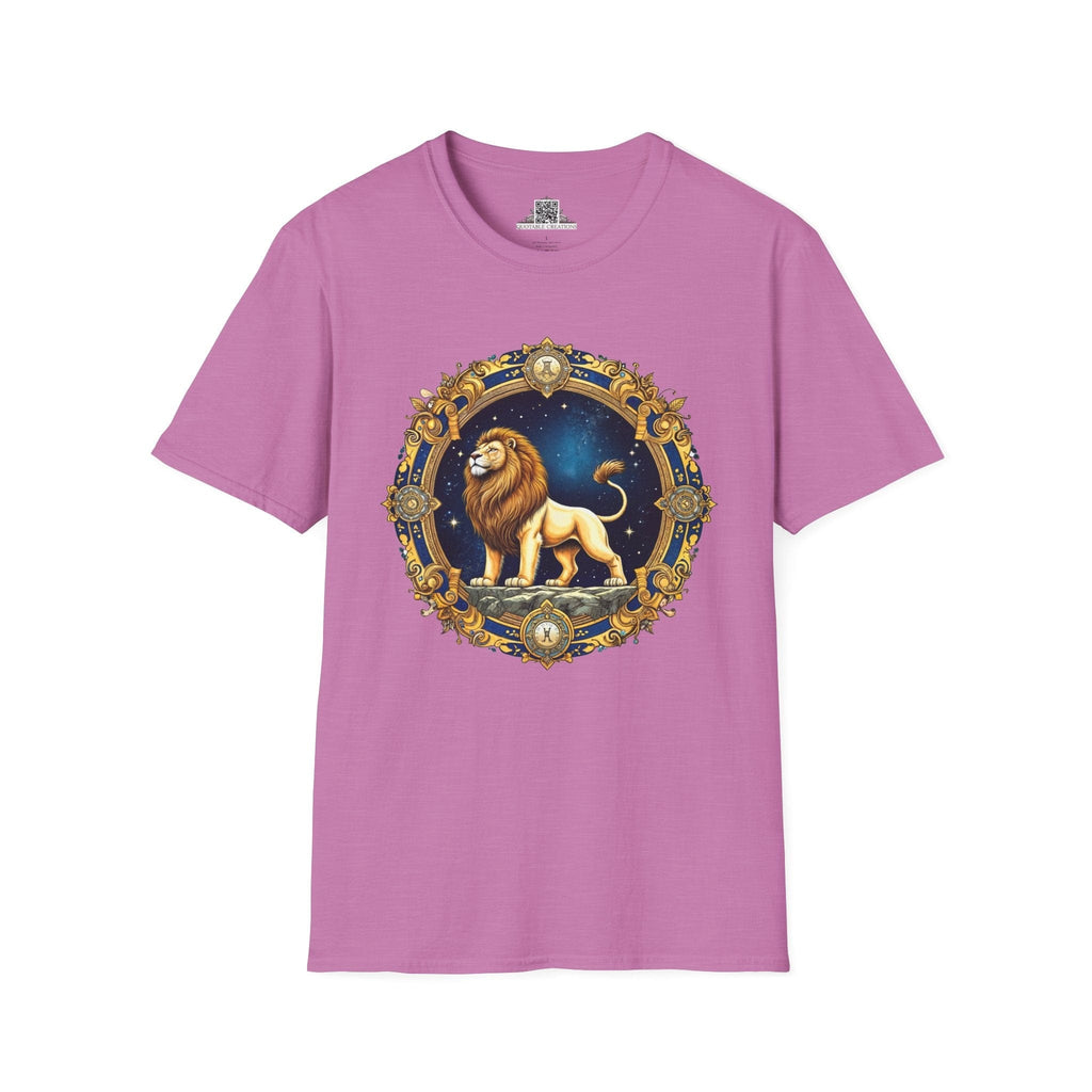 Printify T-Shirt S / Heather Radiant Orchid Leo - Zodiac & Astrology T-Shirt