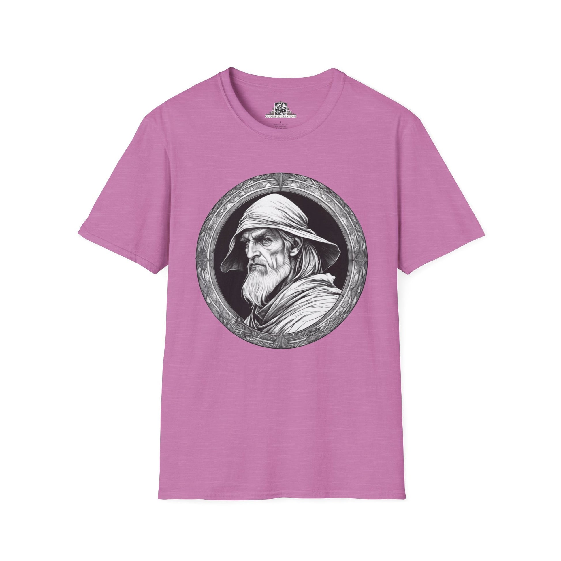 Printify T-Shirt S / Heather Radiant Orchid Merlin Heroes & Quests - T-Shirt