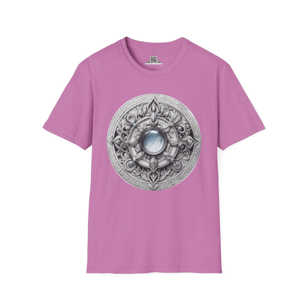 Printify T-Shirt S / Heather Radiant Orchid Moonstone - Crystals & Gemstones T-Shirt