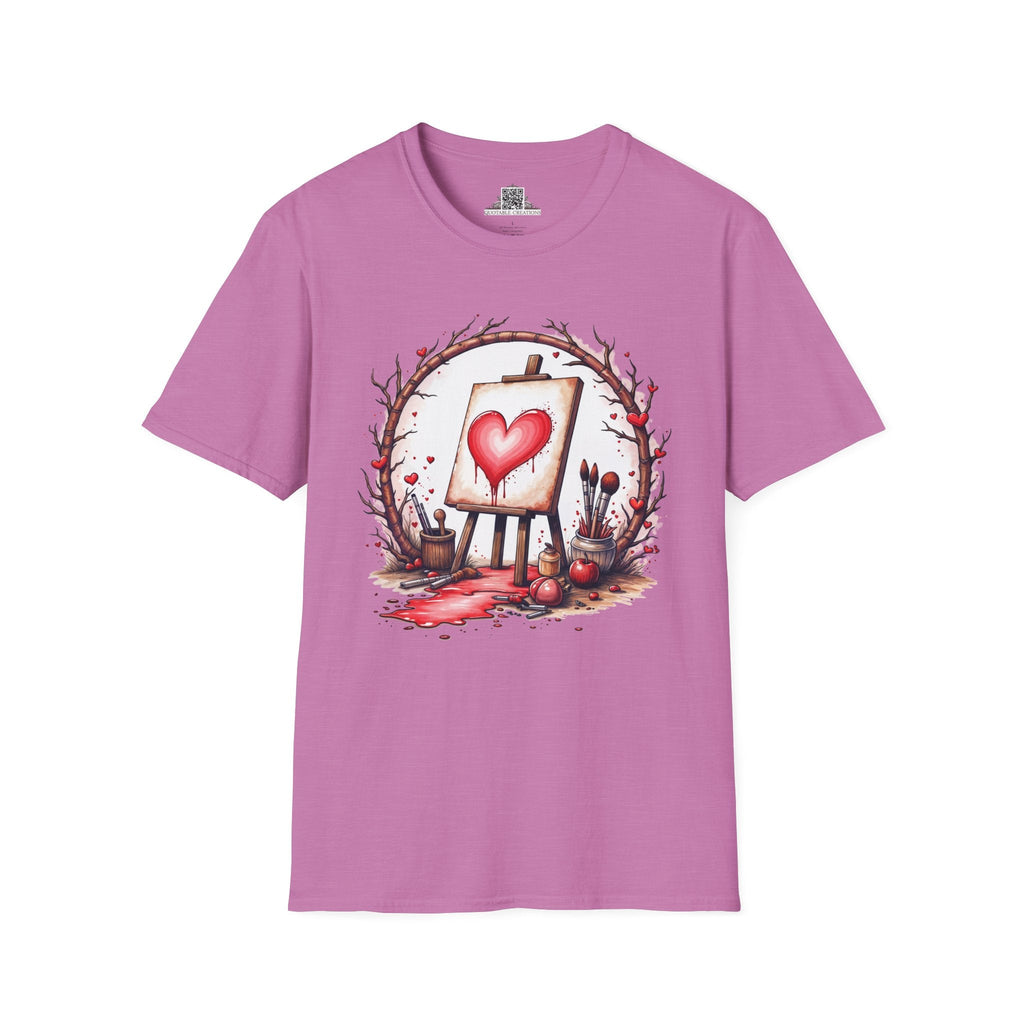 Printify T-Shirt S / Heather Radiant Orchid My Masterpiece Art - Love & Fun T-Shirt