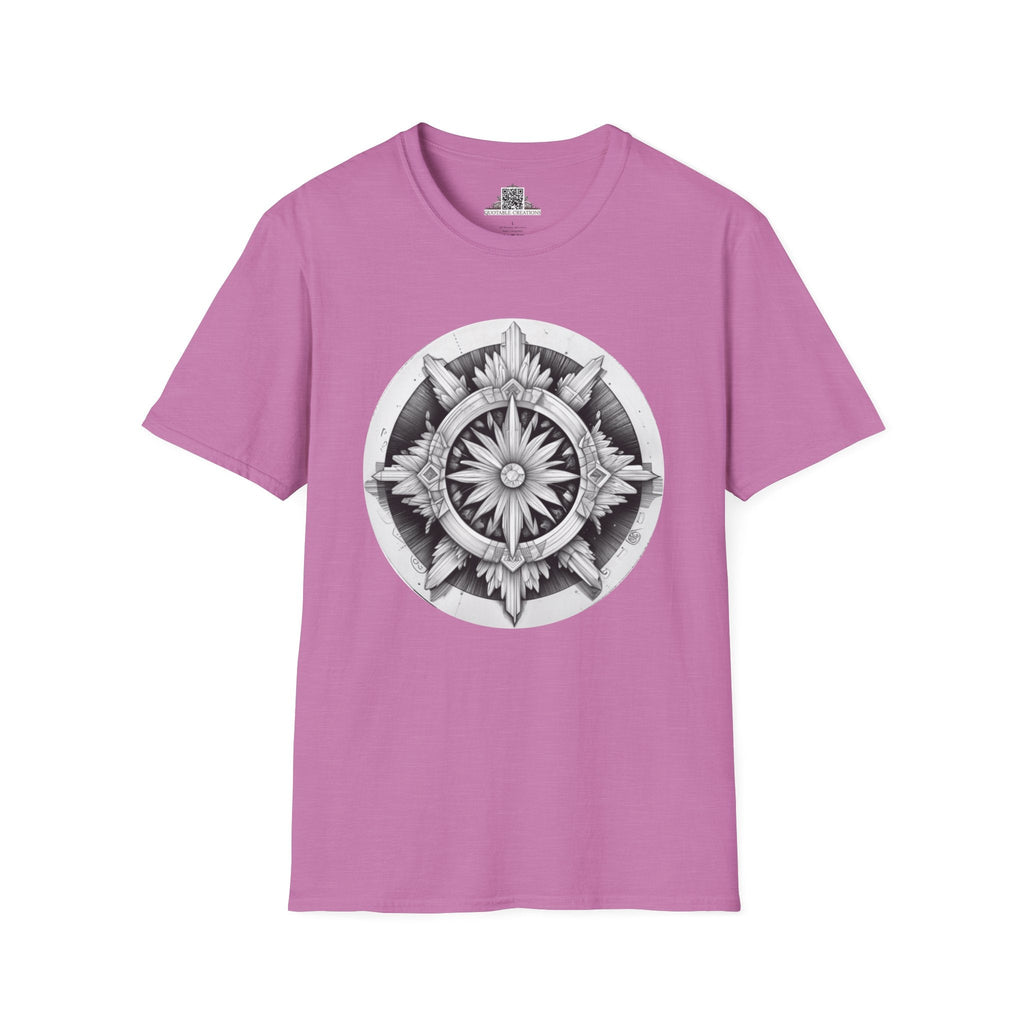 Printify T-Shirt S / Heather Radiant Orchid Selenite - Crystals & Gemstones T-Shirt