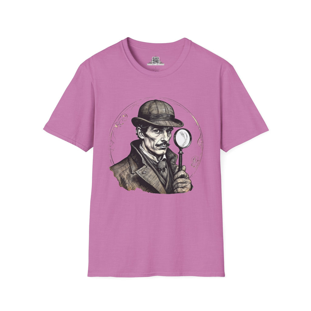 Printify T-Shirt S / Heather Radiant Orchid Sherlock Holmes Mysteries & Monsters - T-Shirt