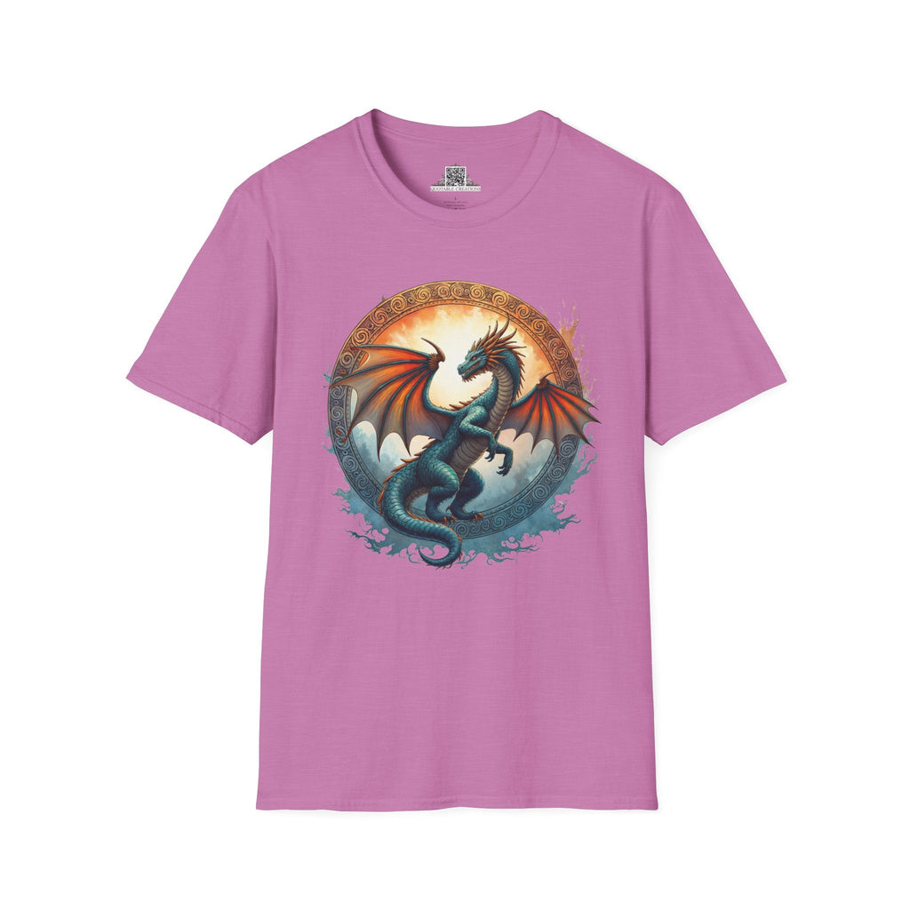 Printify T-Shirt S / Heather Radiant Orchid Skyfire - Dragons & Magic T-Shirt