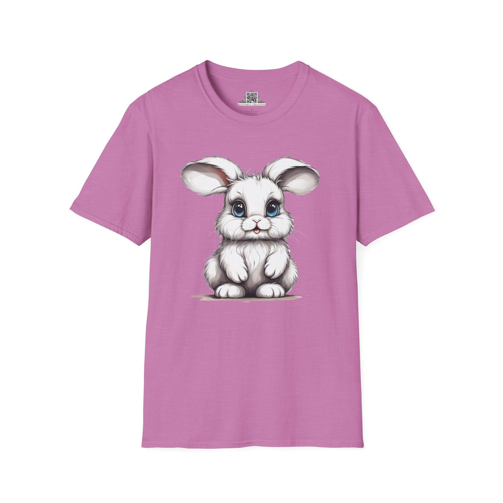 Printify T-Shirt S / Heather Radiant Orchid T-Shirt - Baby Bunny - Hyper Cute