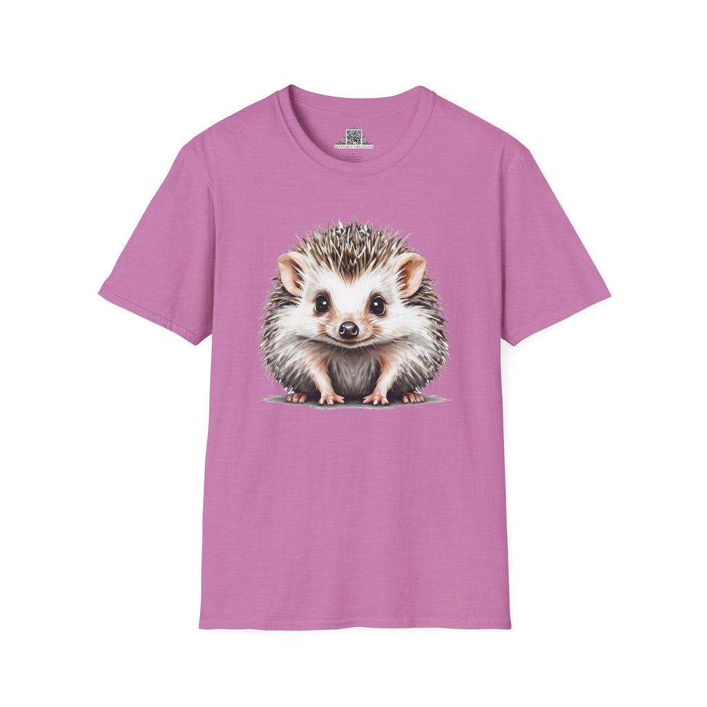 Printify T-Shirt S / Heather Radiant Orchid T-Shirt - Baby Hedgehog - Hyper Cute