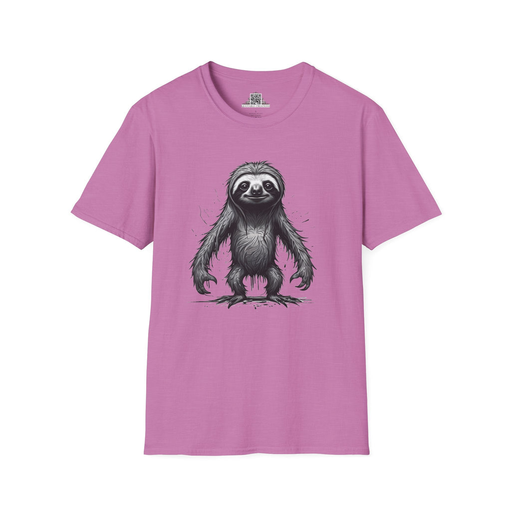 Printify T-Shirt S / Heather Radiant Orchid T-Shirt - I'm Fine Sloth - Everything's Fine