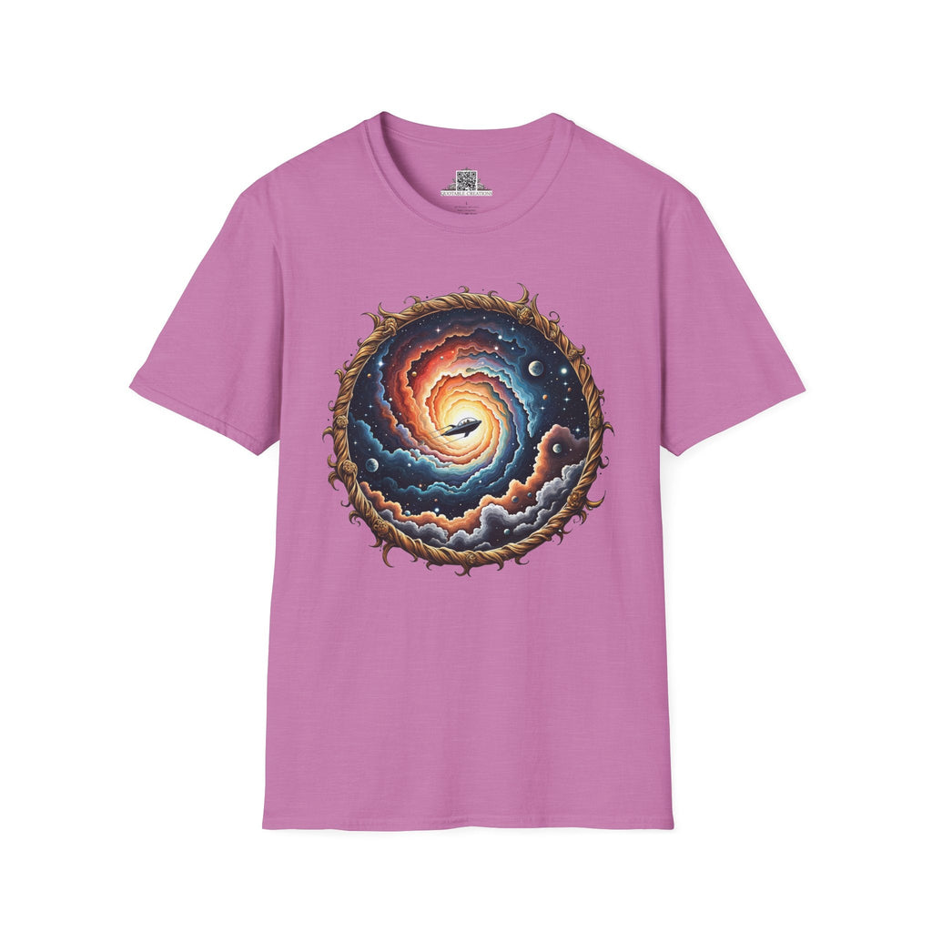 Printify T-Shirt S / Heather Radiant Orchid The Answers Are Up There UFO & Cosmic - T-Shirt