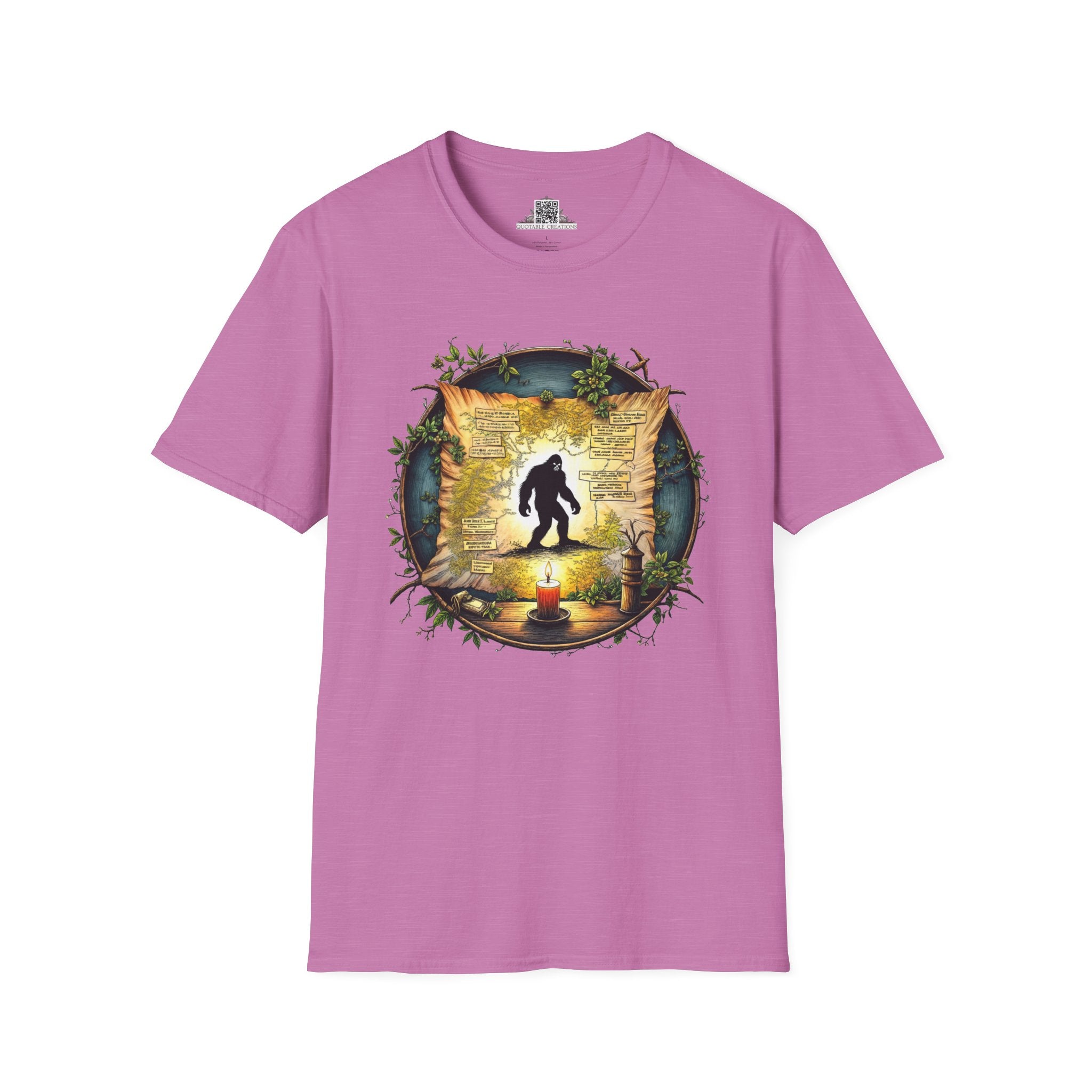 Printify T-Shirt S / Heather Radiant Orchid Uncover the Myth - Bigfoot & Legends T-Shirt