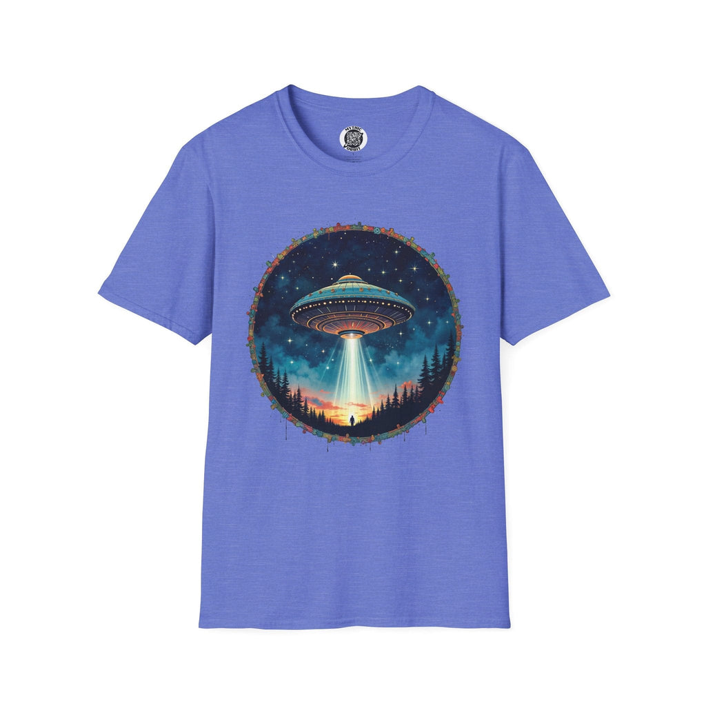Printify T-Shirt S / Heather Royal Aliens Are Here - UFO & Cosmic T-Shirt