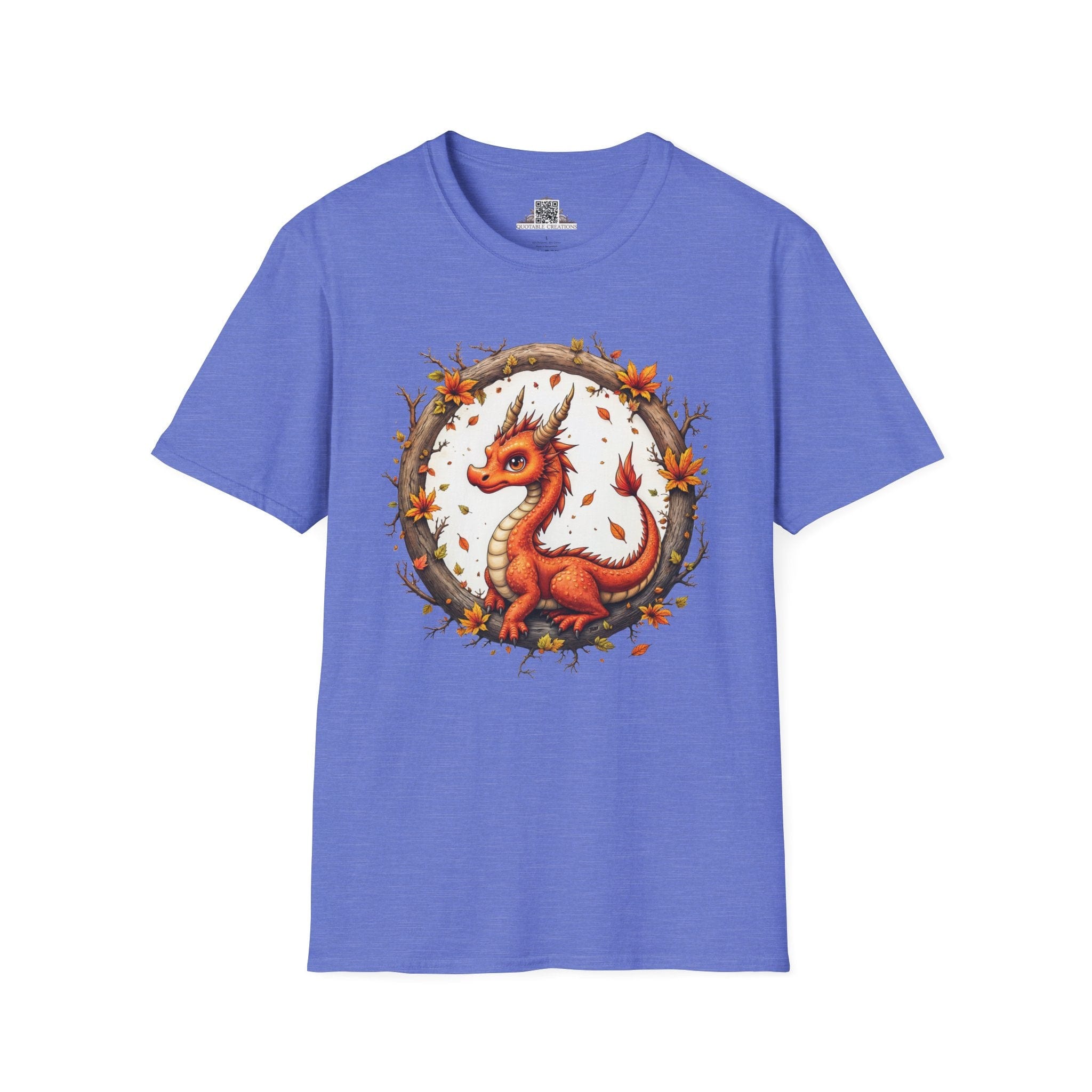 Printify T-Shirt S / Heather Royal Autumnfire  - Dragons & Magic T-Shirt