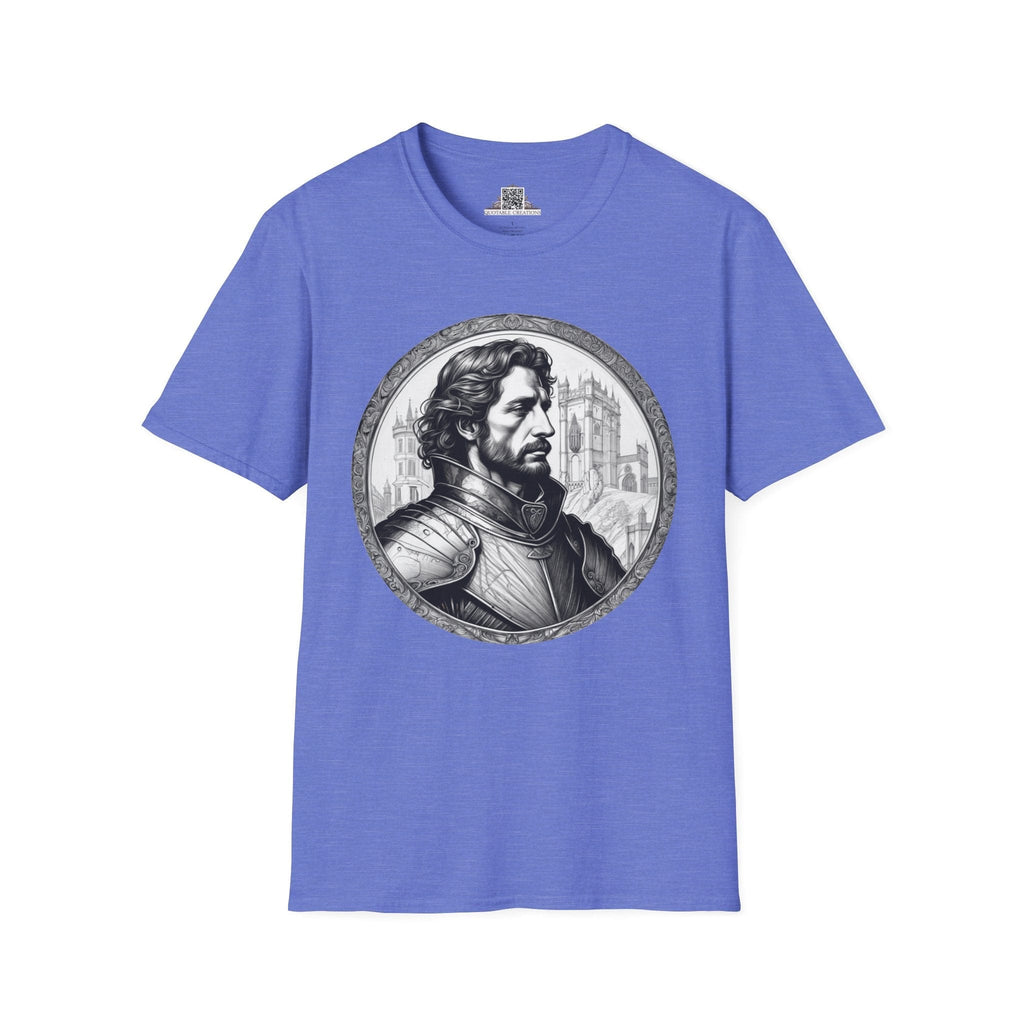 Printify T-Shirt S / Heather Royal Lancelot - Heroes & Quests T-Shirt