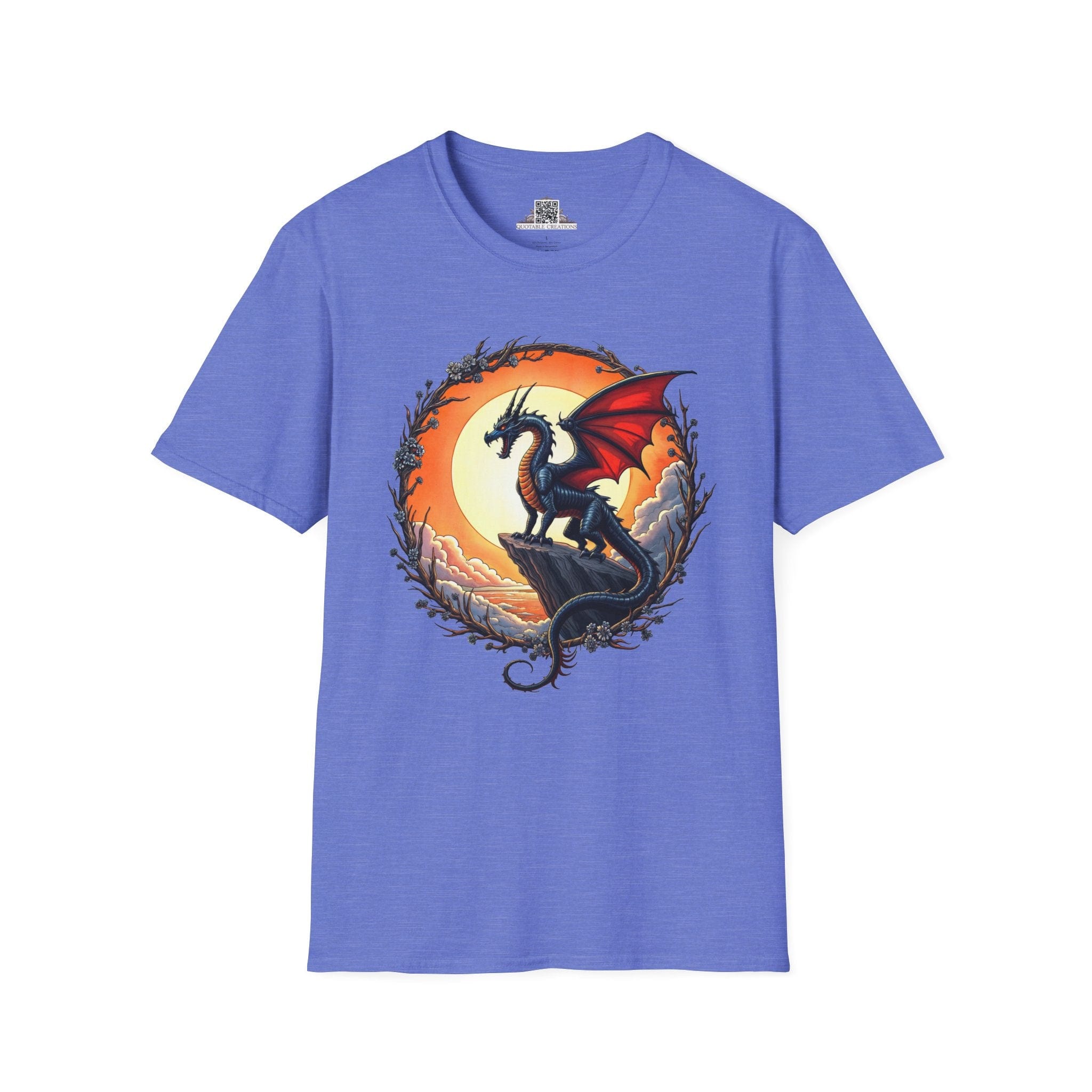 Printify T-Shirt S / Heather Royal Shadowwing - Dragons & Magic T-Shirt