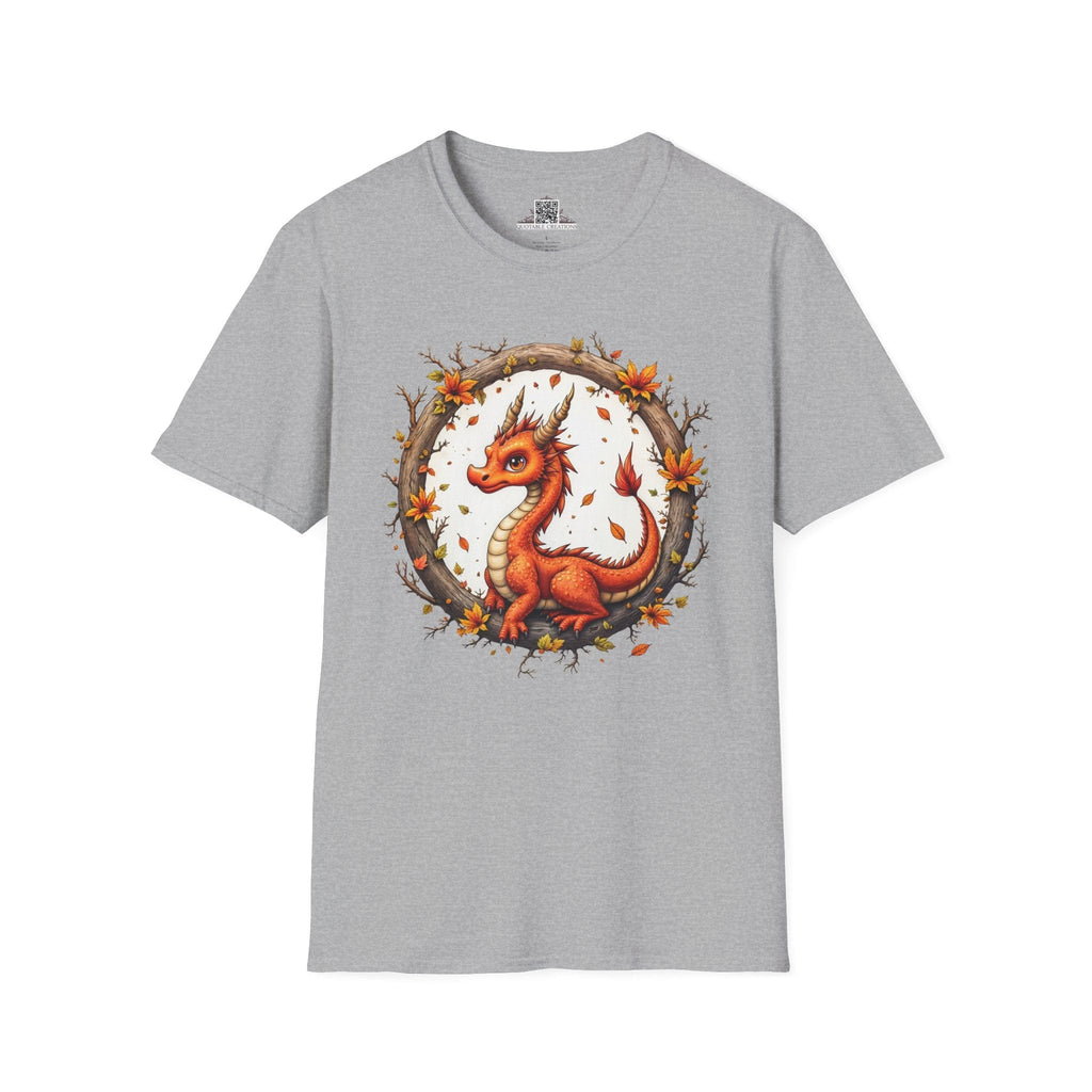 Printify T-Shirt S / Sport Grey Autumnfire  - Dragons & Magic T-Shirt