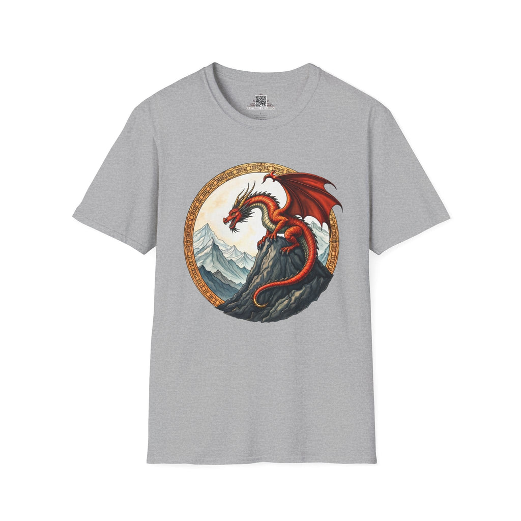 Printify T-Shirt S / Sport Grey Frostfire - Dragons & Magic T-Shirt