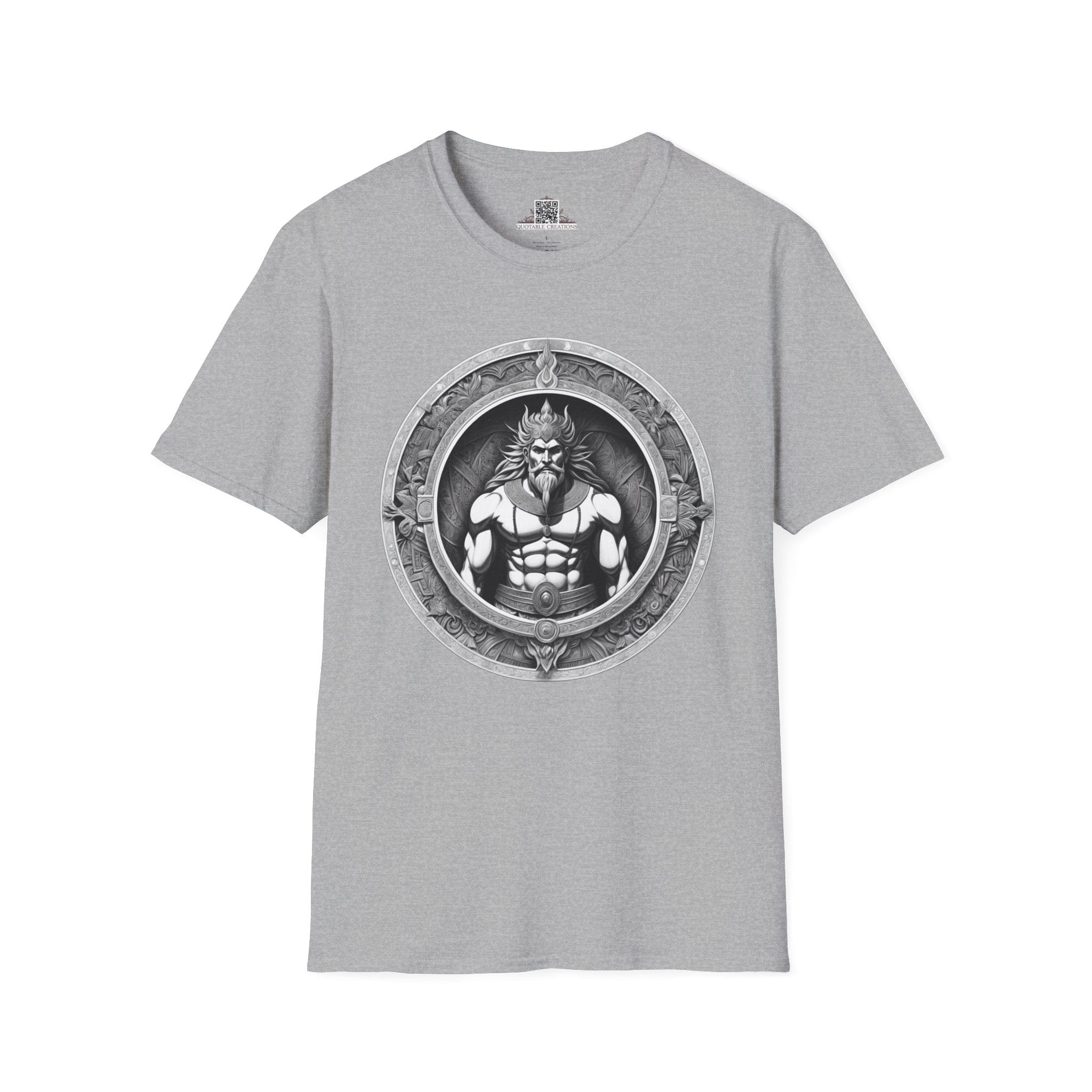 Printify T-Shirt S / Sport Grey Gilgamesh - Heroes & Quests T-Shirt