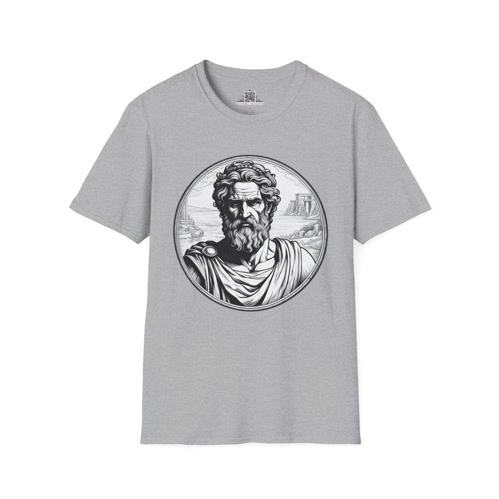 Printify T-Shirt S / Sport Grey Odysseus - Heroes & Quests T-Shirt