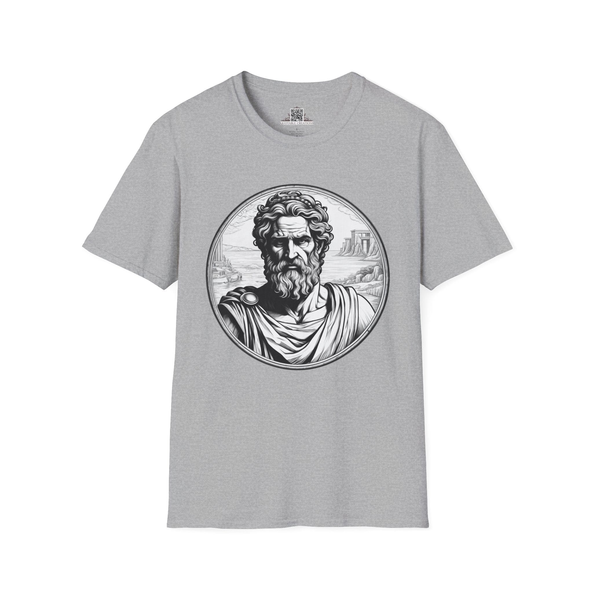 Printify T-Shirt S / Sport Grey Odysseus - Heroes & Quests T-Shirt