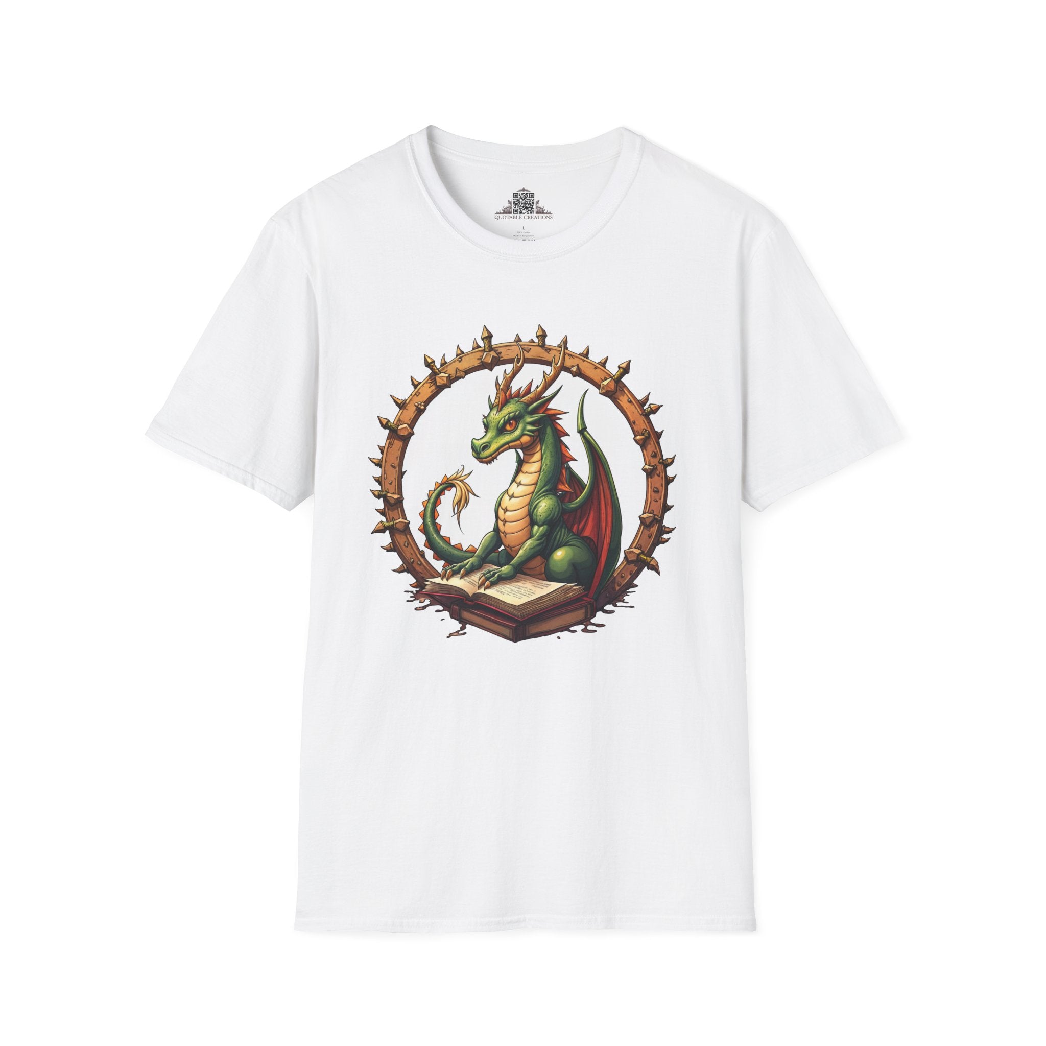 Printify T-Shirt S / White Lorekeeper - Dragons & Magic T-Shirt