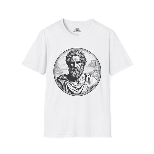 Printify T-Shirt S / White Odysseus - Heroes & Quests T-Shirt
