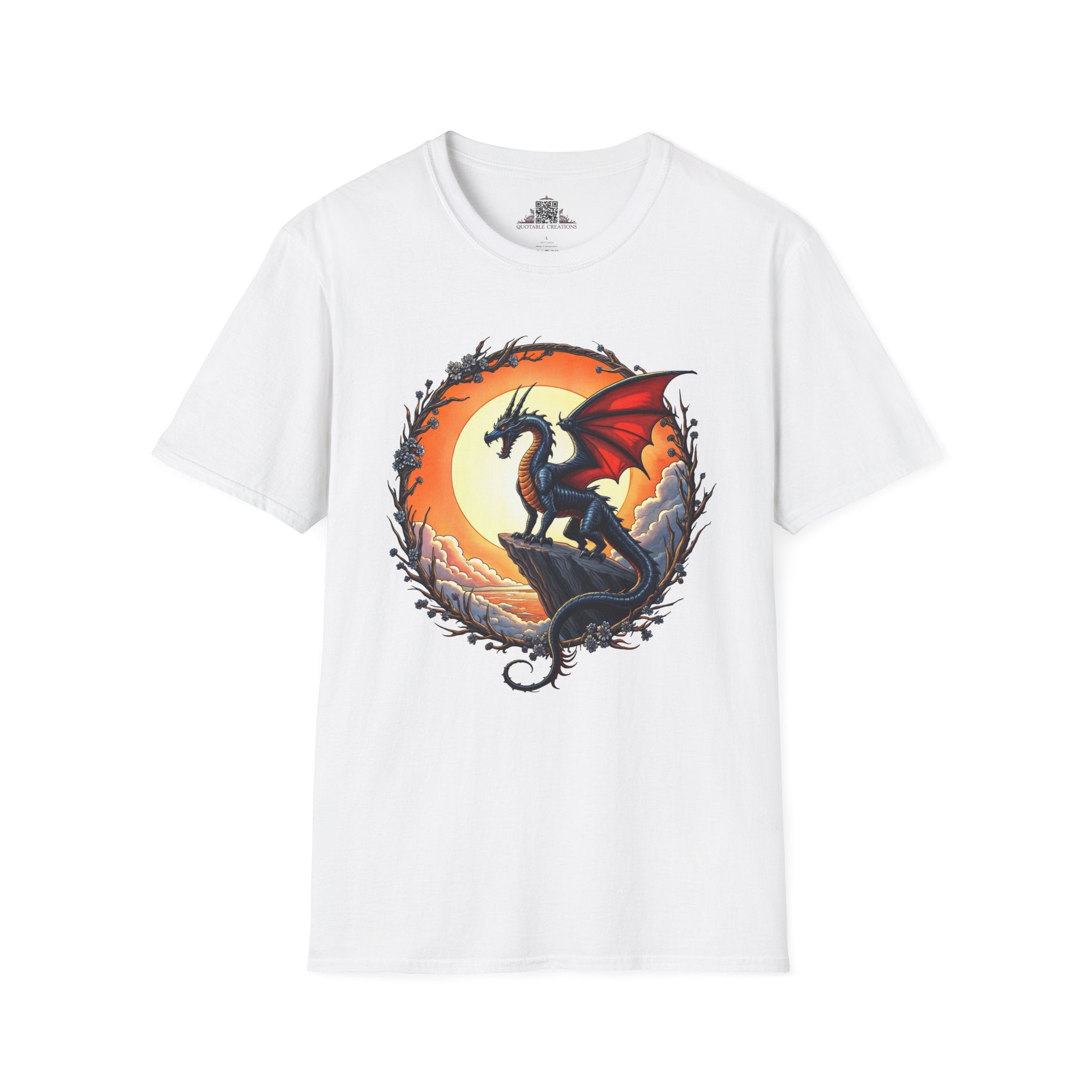 Printify T-Shirt S / White Shadowwing - Dragons & Magic T-Shirt