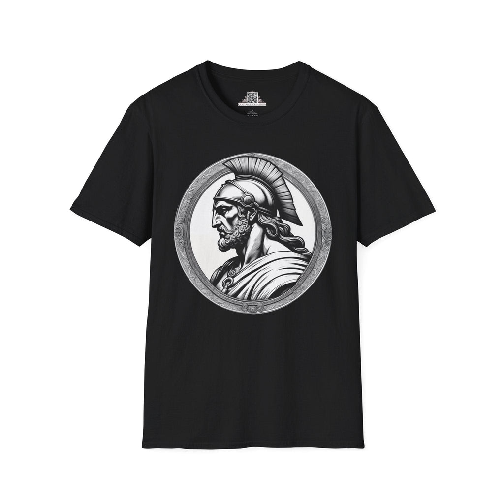 Printify T-Shirt XS / Black Achilles Heroes & Quests - T-Shirt