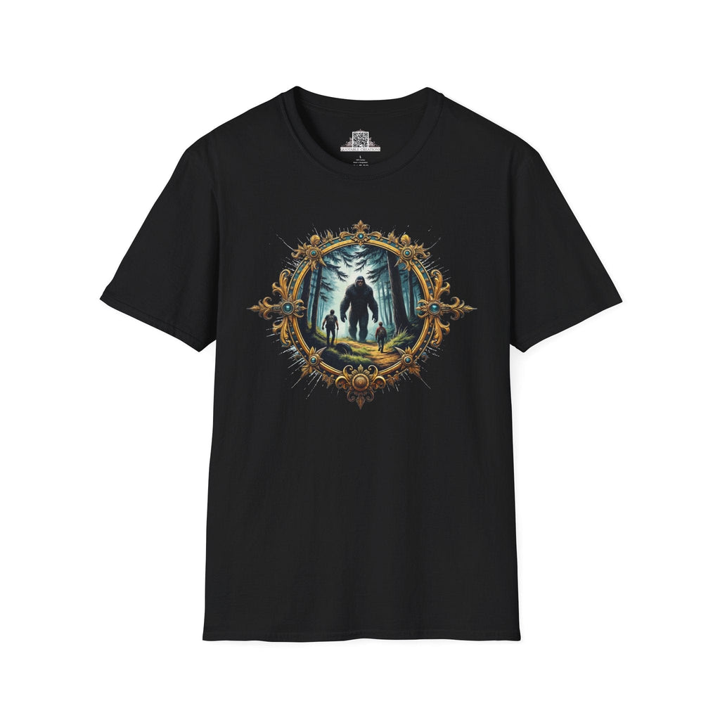 Printify T-Shirt XS / Black Bigfoot Encounters - Bigfoot & Legends T-Shirt
