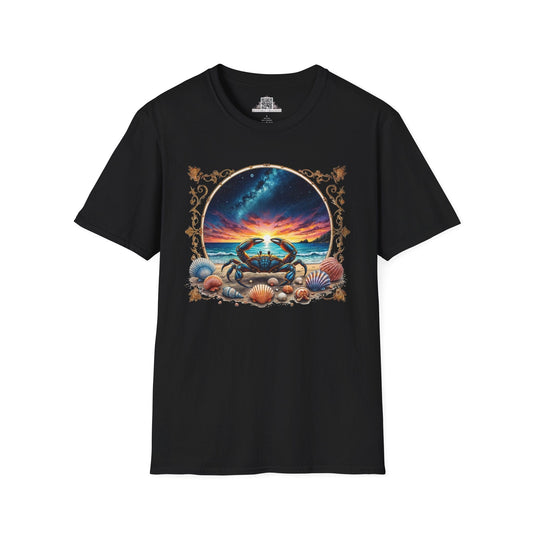 Printify T-Shirt XS / Black Cancer Zodiac & Astrology - T-Shirt