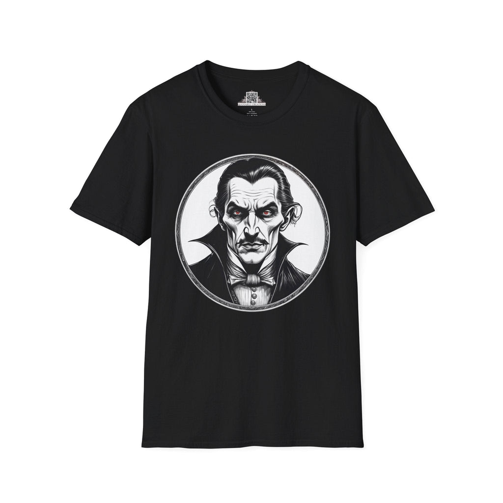 Printify T-Shirt XS / Black Dracula Mysteries & Monsters - T-Shirt