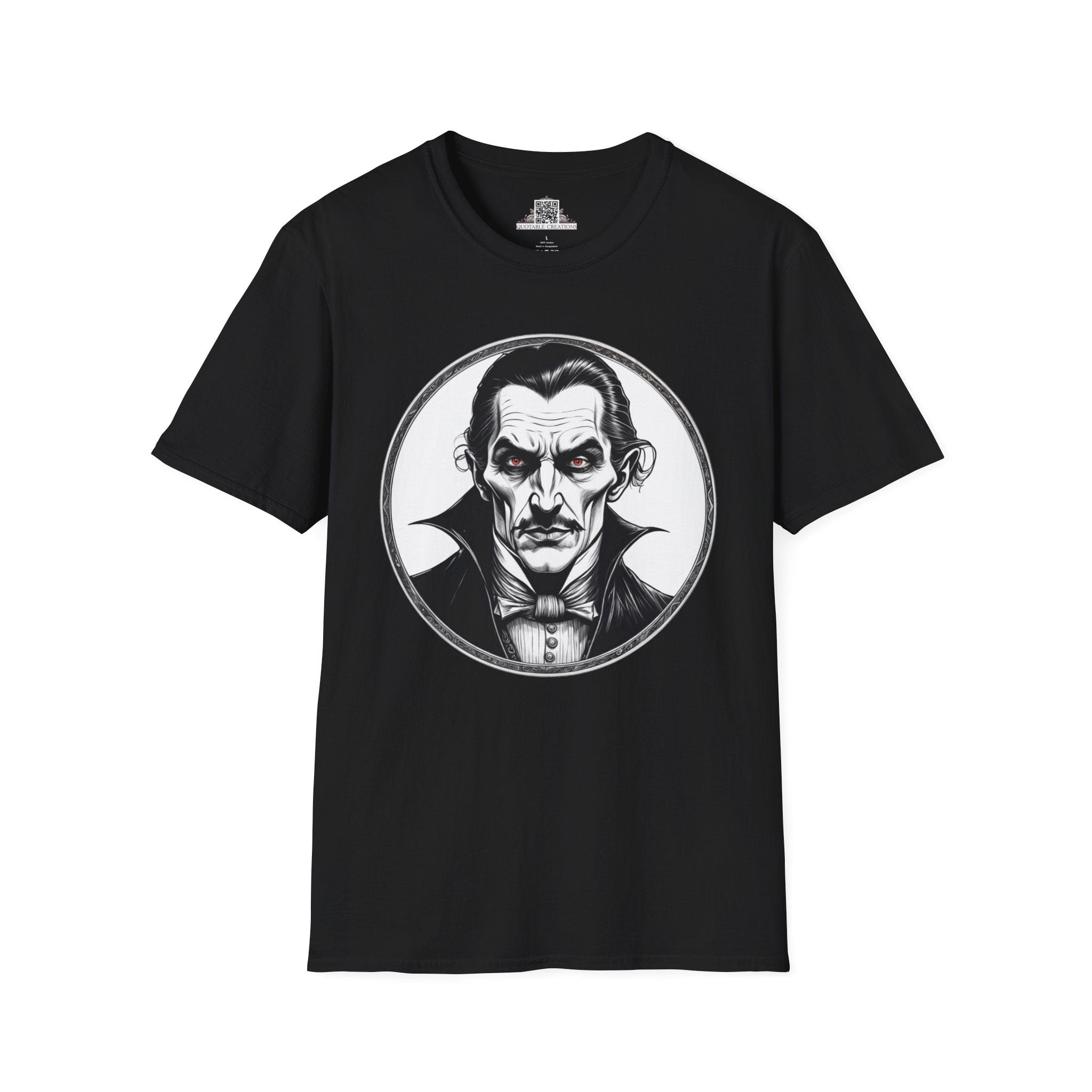 Printify T-Shirt XS / Black Dracula Mysteries & Monsters - T-Shirt