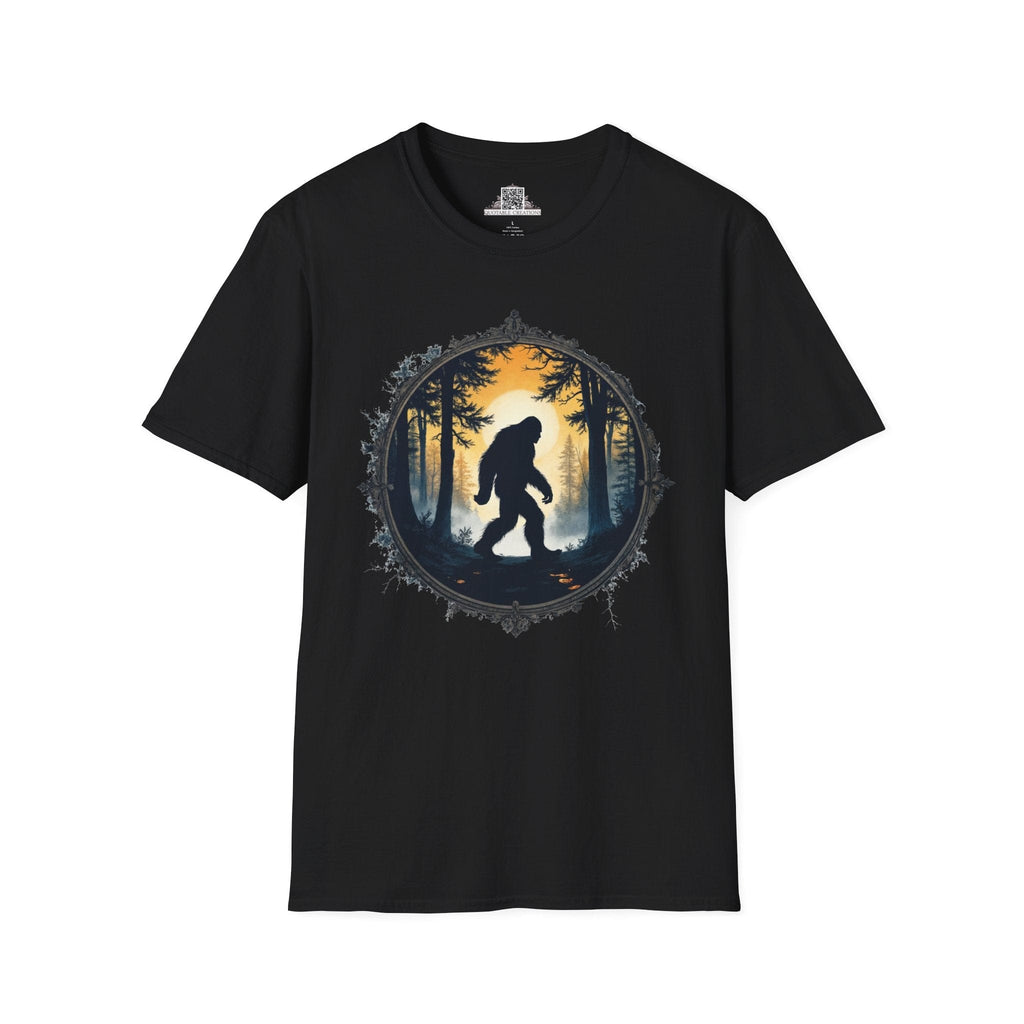 Printify T-Shirt XS / Black In Search of Sasquatch - Bigfoot & Legends T-Shirt